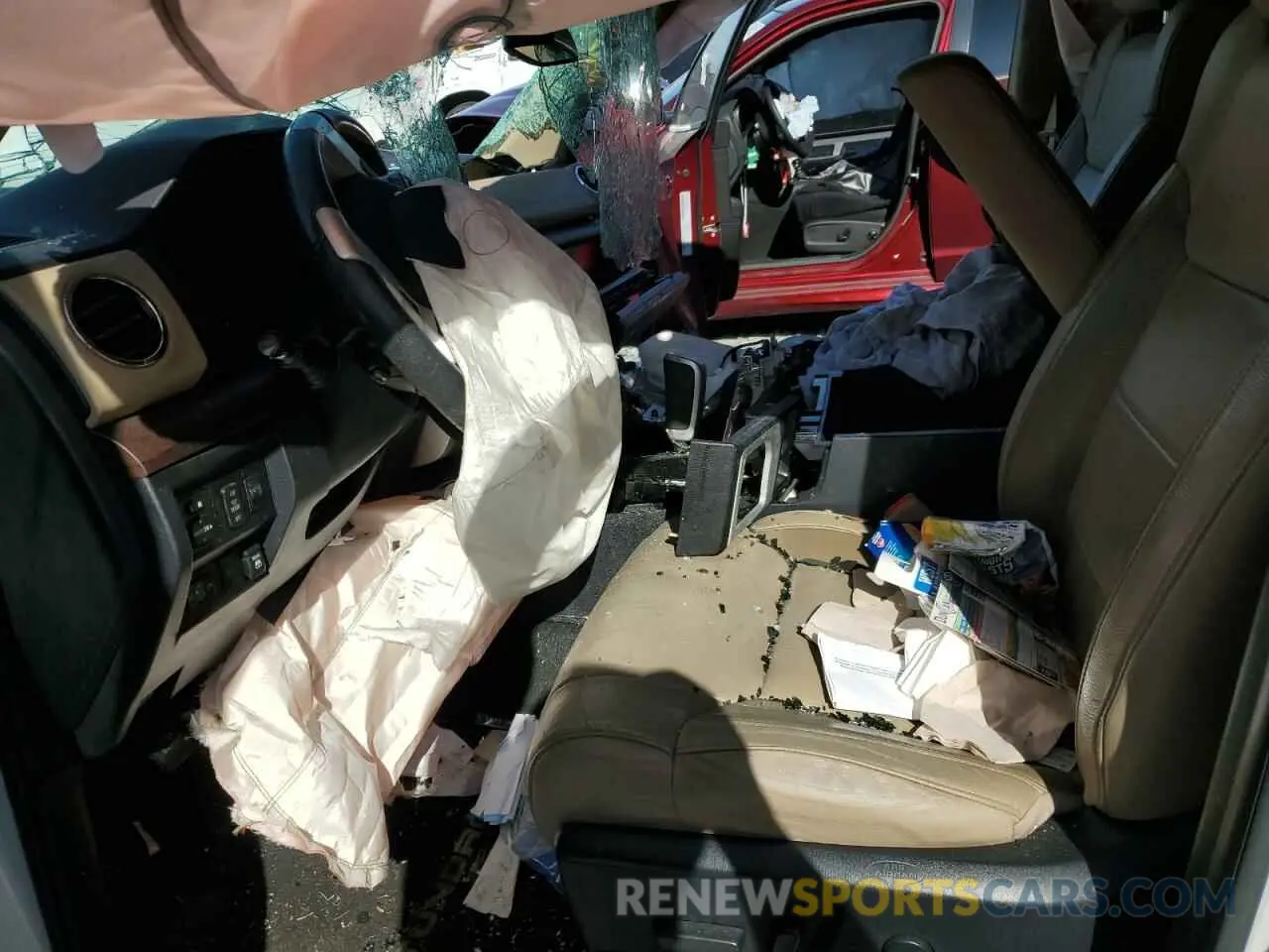7 Photograph of a damaged car 5TFFY5F18KX251651 TOYOTA TUNDRA 2019