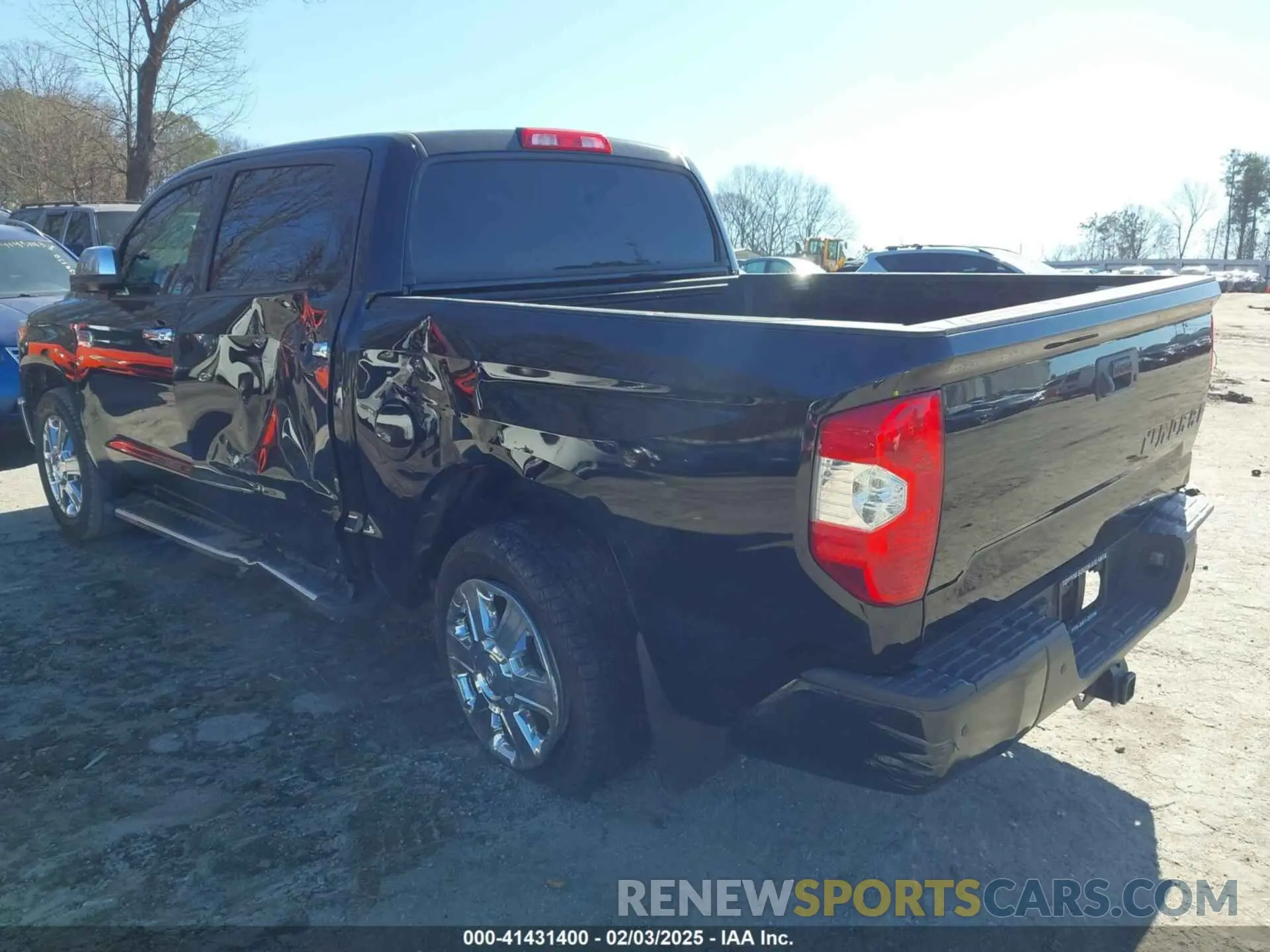3 Photograph of a damaged car 5TFGY5F14KX246340 TOYOTA TUNDRA 2019