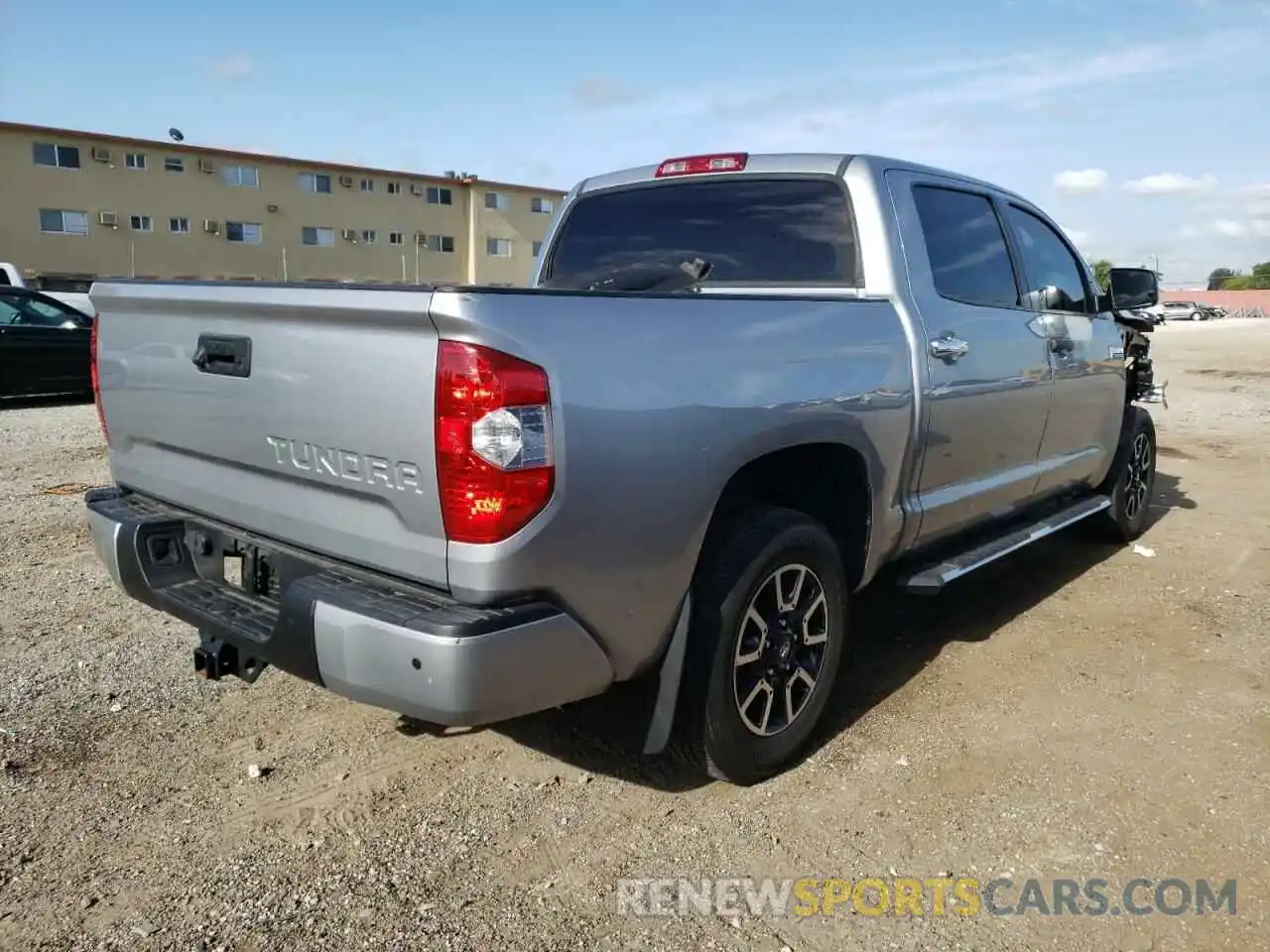 4 Photograph of a damaged car 5TFGY5F15KX254625 TOYOTA TUNDRA 2019