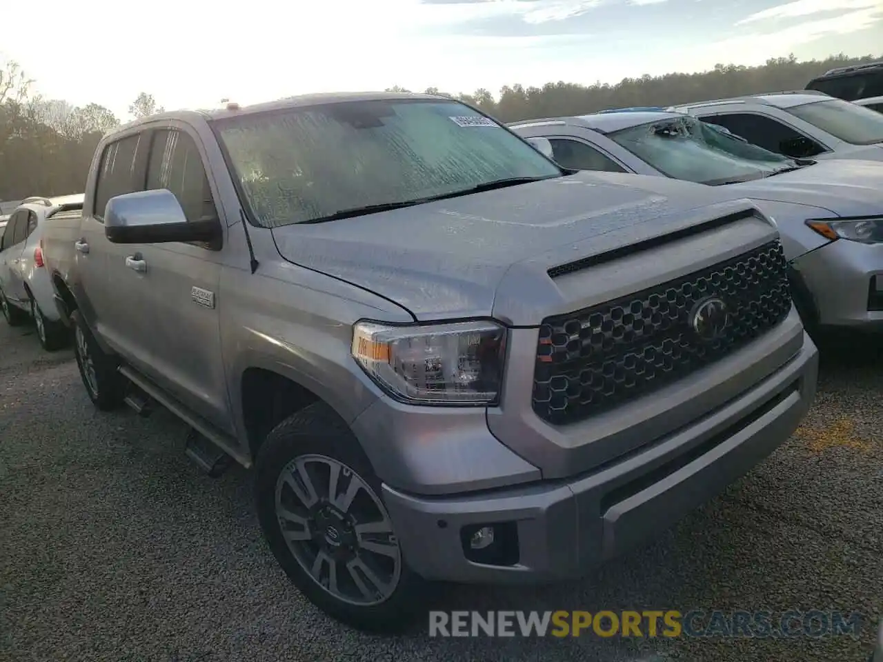 1 Photograph of a damaged car 5TFGY5F19KX244793 TOYOTA TUNDRA 2019