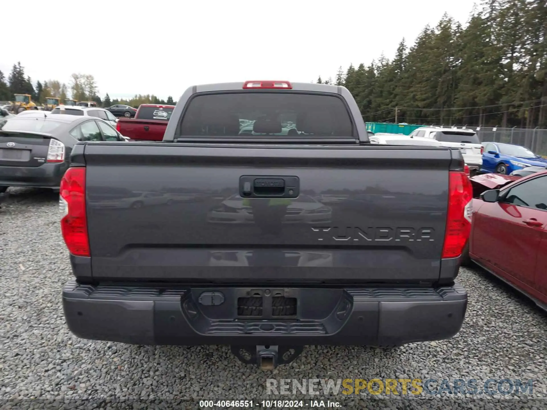 16 Photograph of a damaged car 5TFHY5F10KX794792 TOYOTA TUNDRA 2019