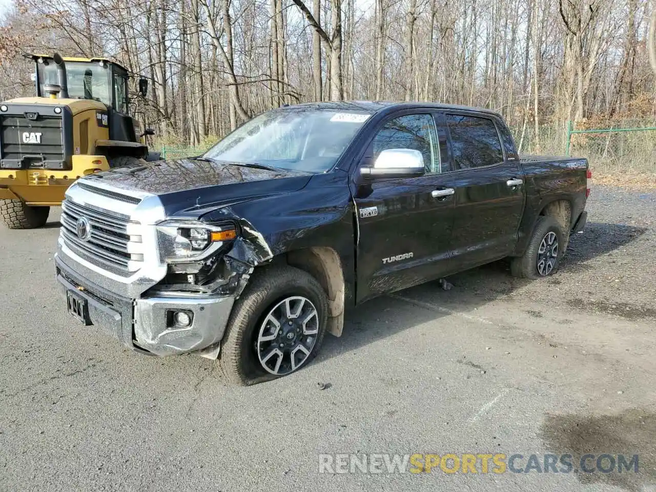 1 Photograph of a damaged car 5TFHY5F11KX797720 TOYOTA TUNDRA 2019