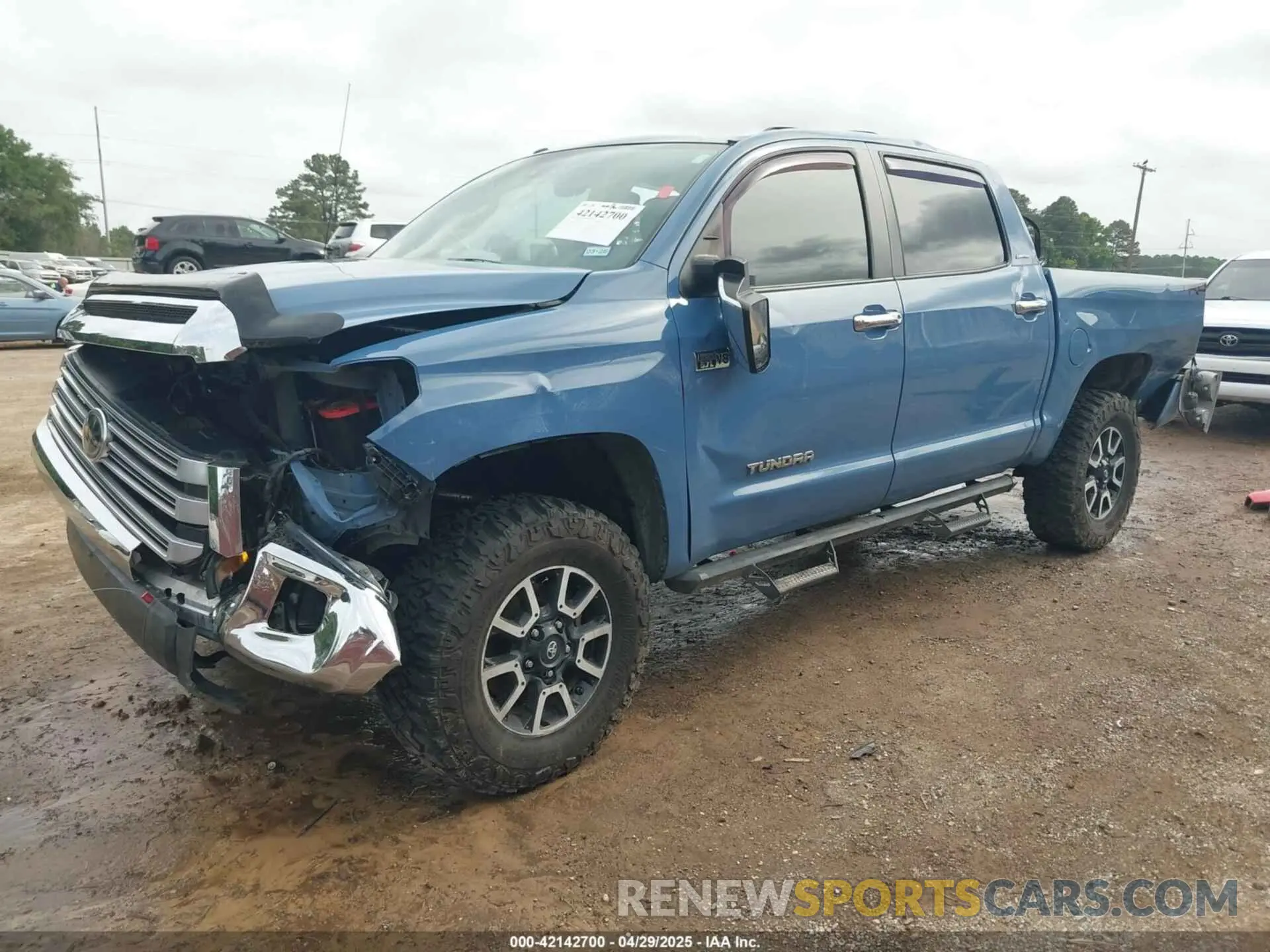 2 Photograph of a damaged car 5TFHY5F11KX854059 TOYOTA TUNDRA 2019