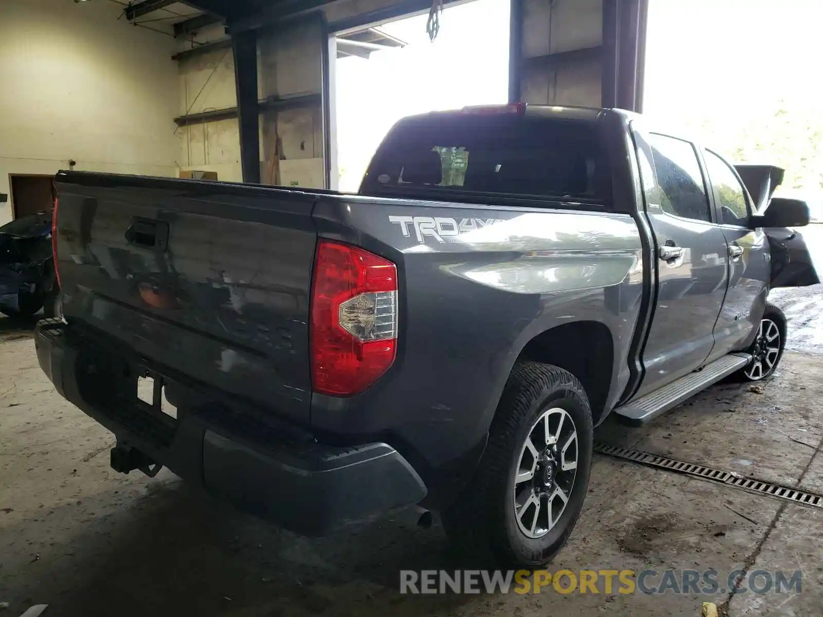 4 Photograph of a damaged car 5TFHY5F12KX840381 TOYOTA TUNDRA 2019