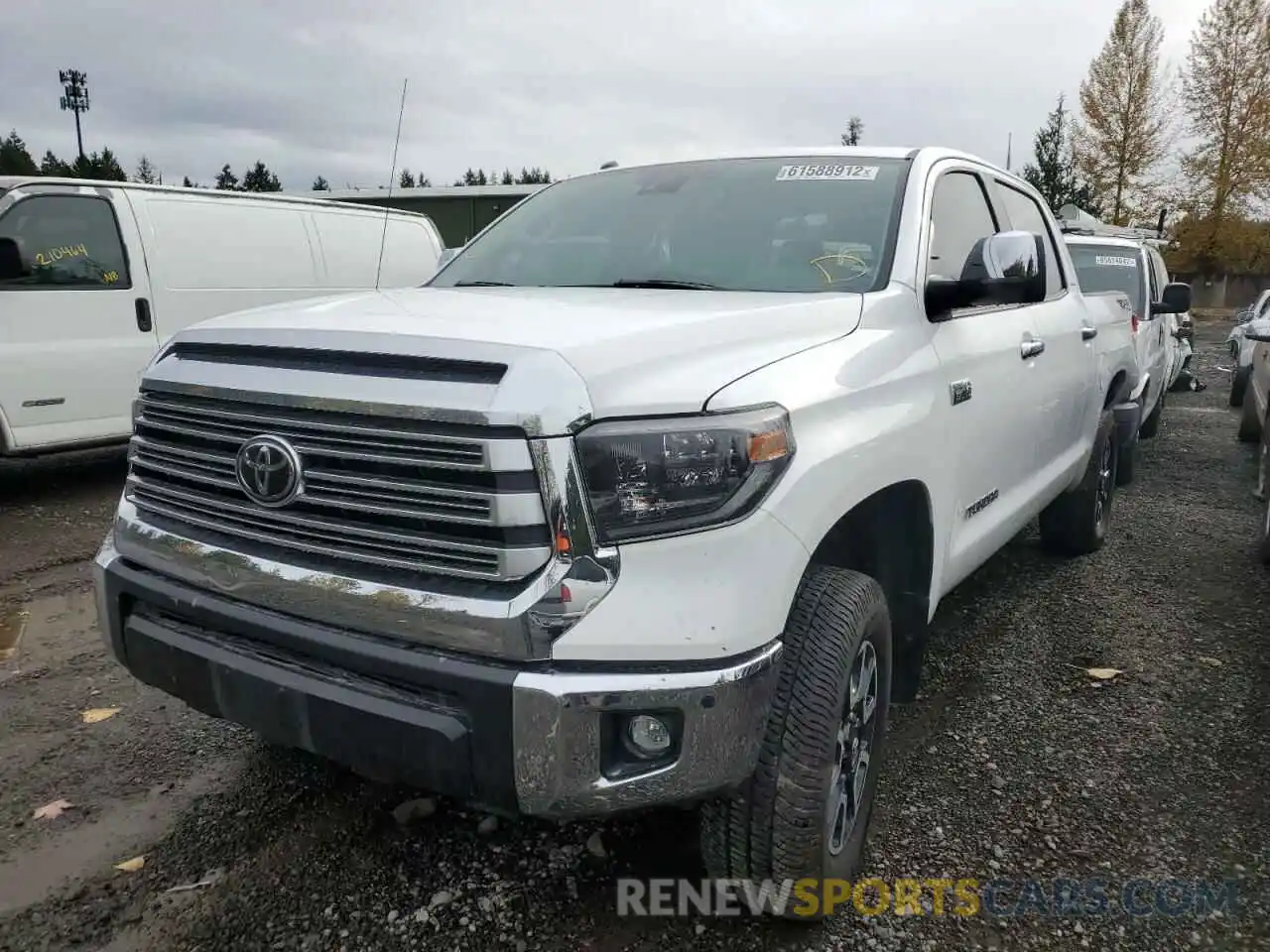 2 Photograph of a damaged car 5TFHY5F12KX852109 TOYOTA TUNDRA 2019