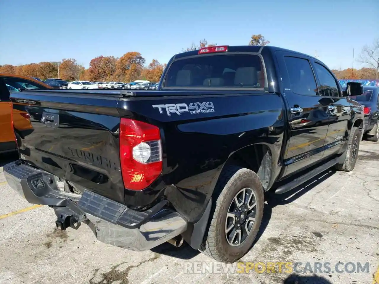 4 Photograph of a damaged car 5TFHY5F12KX869136 TOYOTA TUNDRA 2019