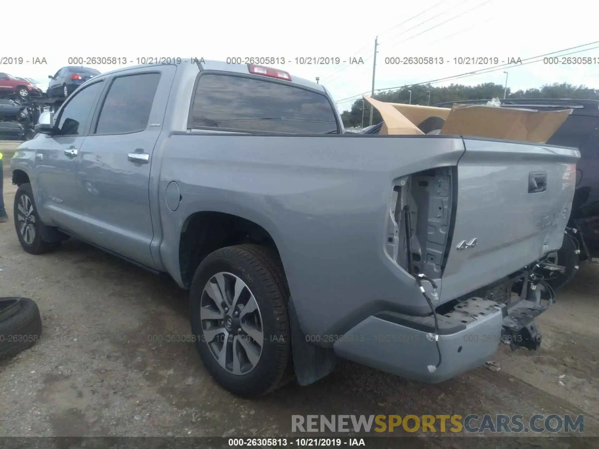 3 Photograph of a damaged car 5TFHY5F13KX809298 TOYOTA TUNDRA 2019