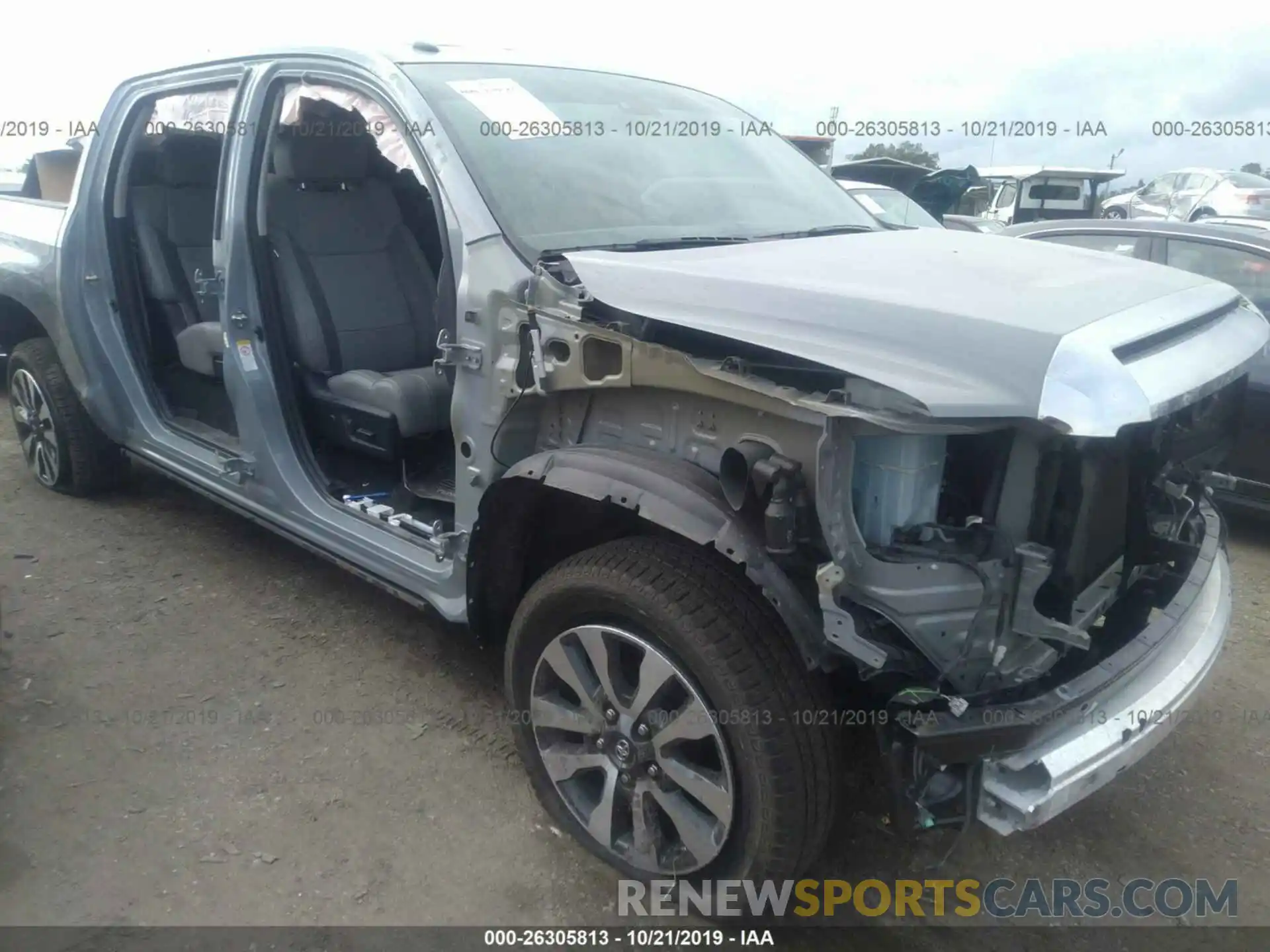 6 Photograph of a damaged car 5TFHY5F13KX809298 TOYOTA TUNDRA 2019