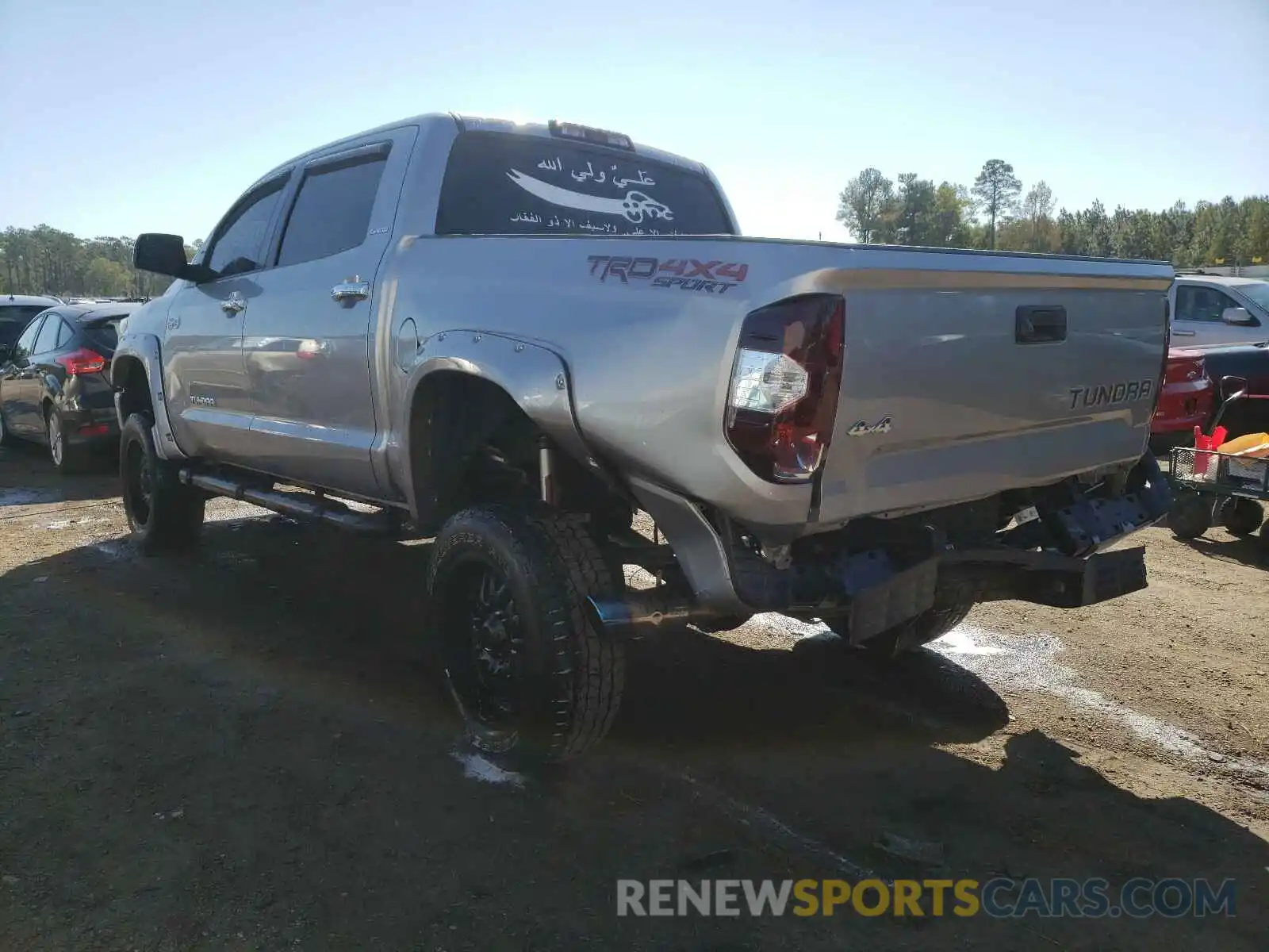 3 Photograph of a damaged car 5TFHY5F13KX813299 TOYOTA TUNDRA 2019