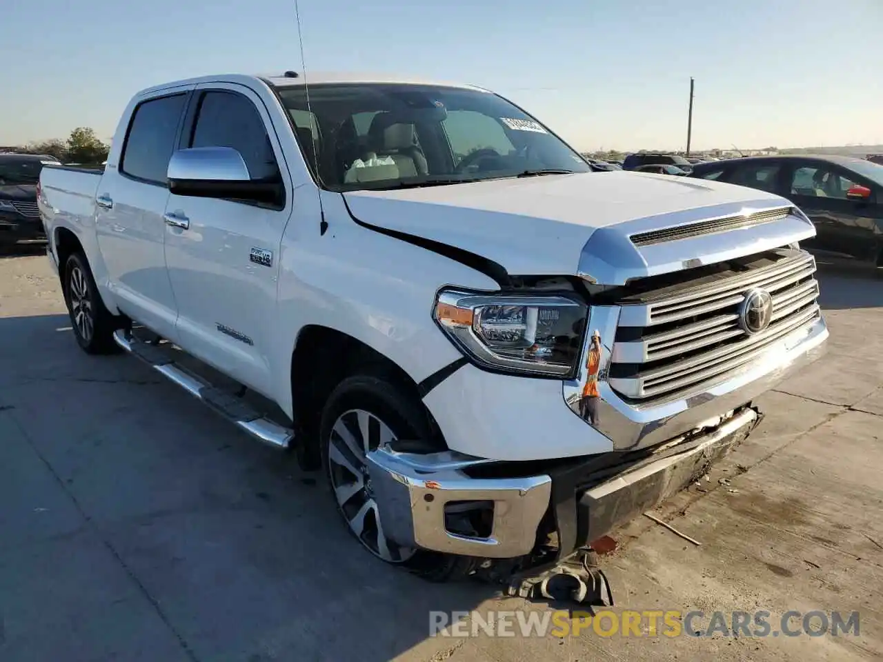 1 Photograph of a damaged car 5TFHY5F13KX818860 TOYOTA TUNDRA 2019