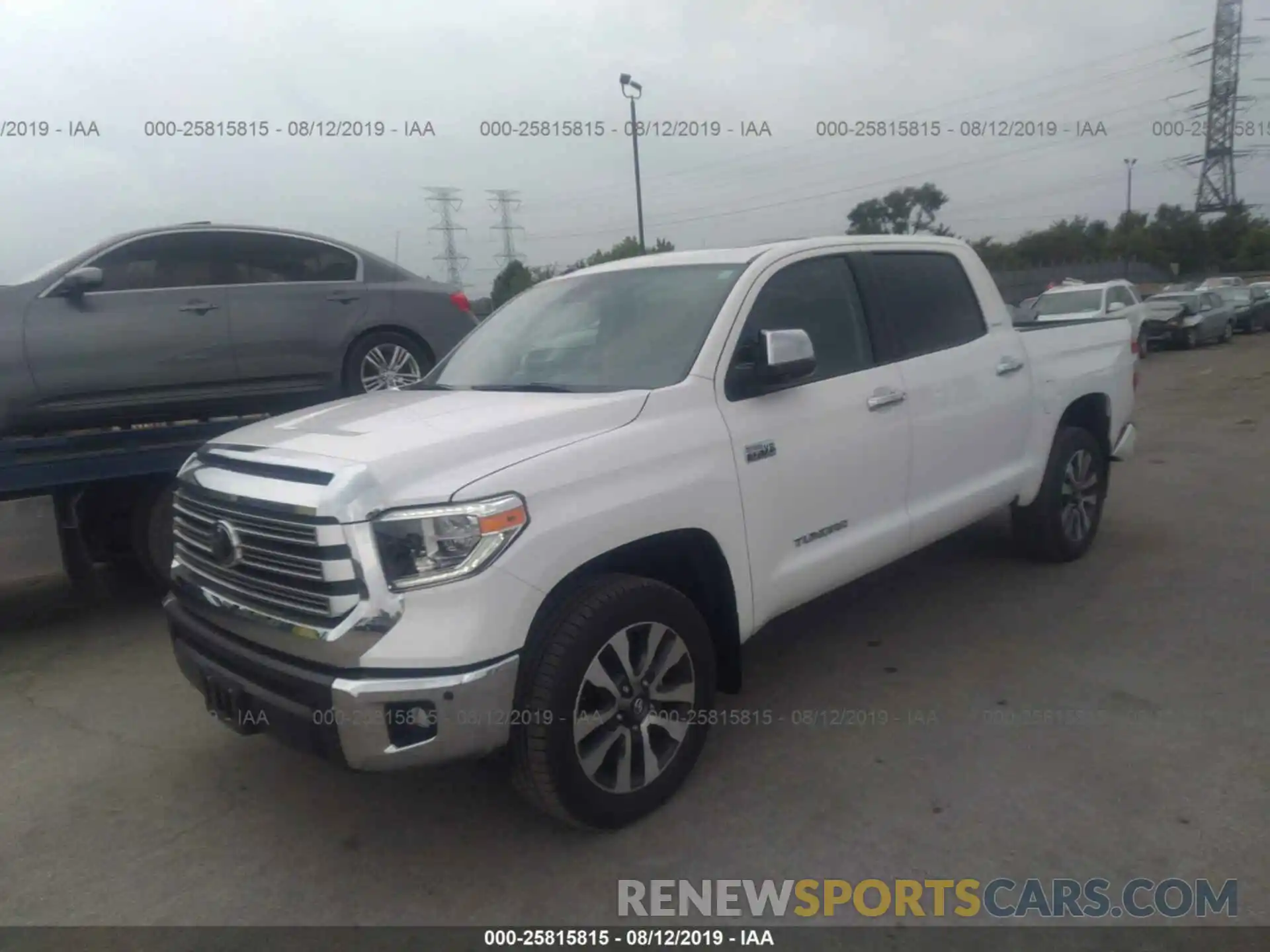 2 Photograph of a damaged car 5TFHY5F13KX827333 TOYOTA TUNDRA 2019