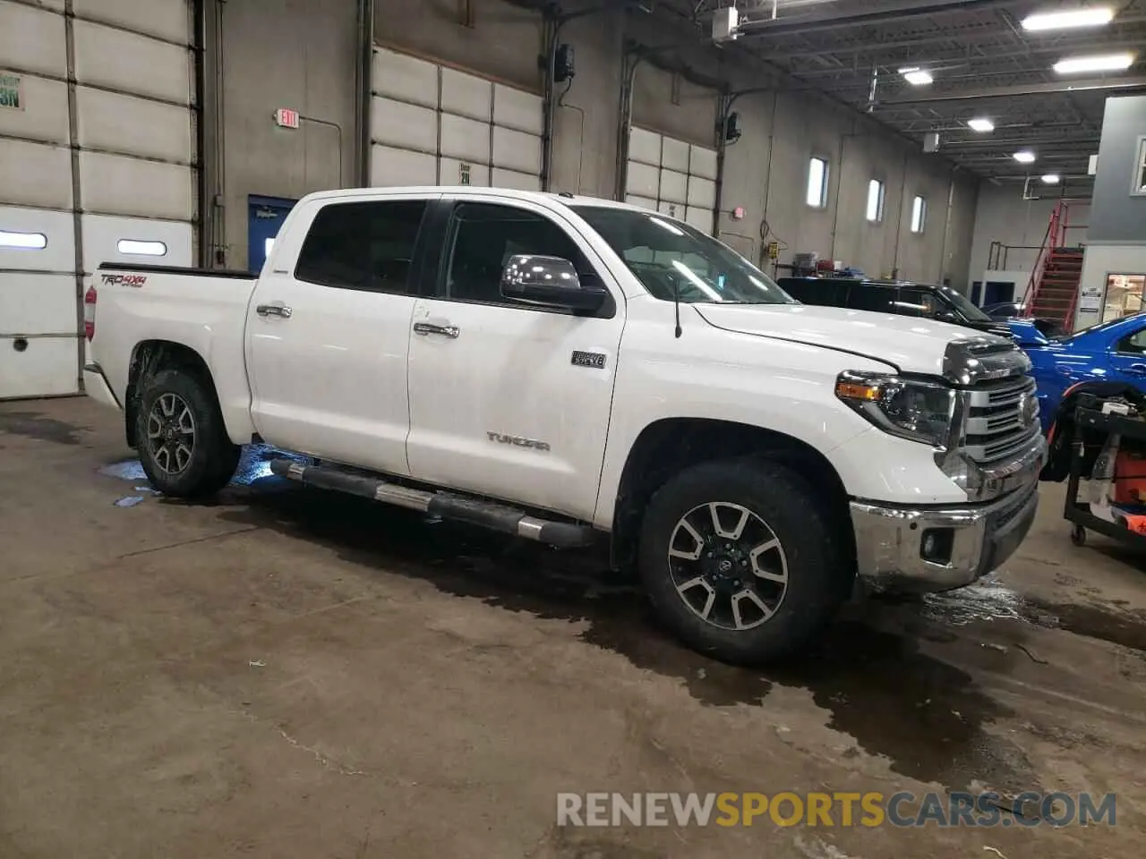 4 Photograph of a damaged car 5TFHY5F13KX862888 TOYOTA TUNDRA 2019