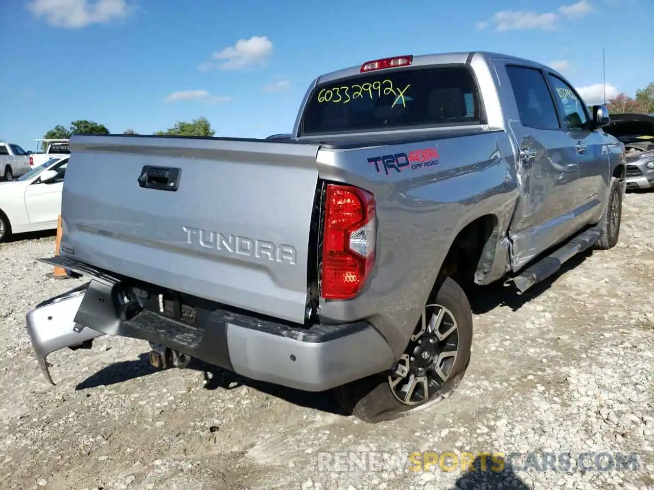 4 Photograph of a damaged car 5TFHY5F13KX863913 TOYOTA TUNDRA 2019