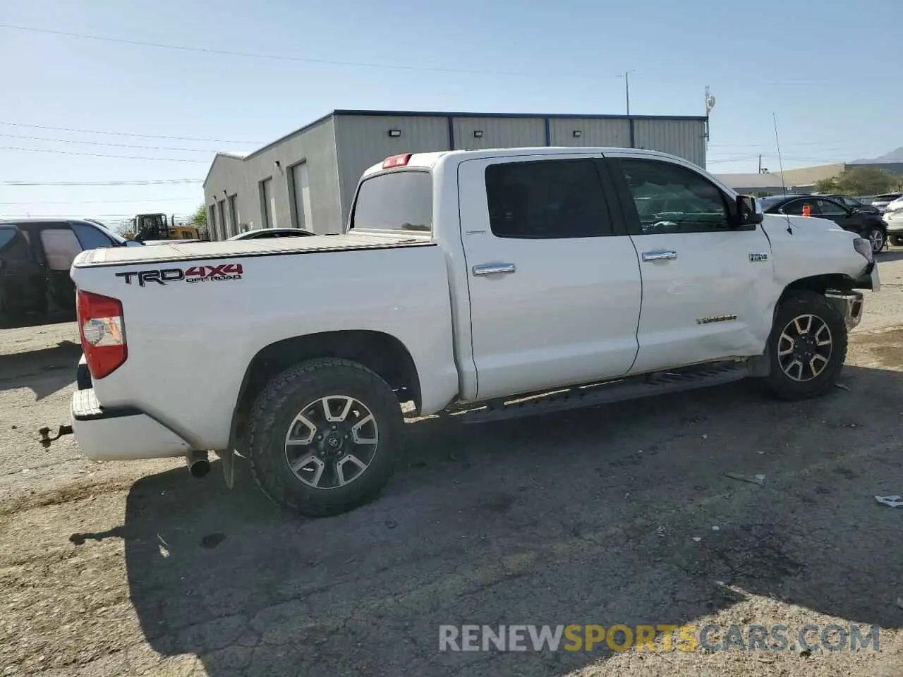 3 Photograph of a damaged car 5TFHY5F14KX791524 TOYOTA TUNDRA 2019