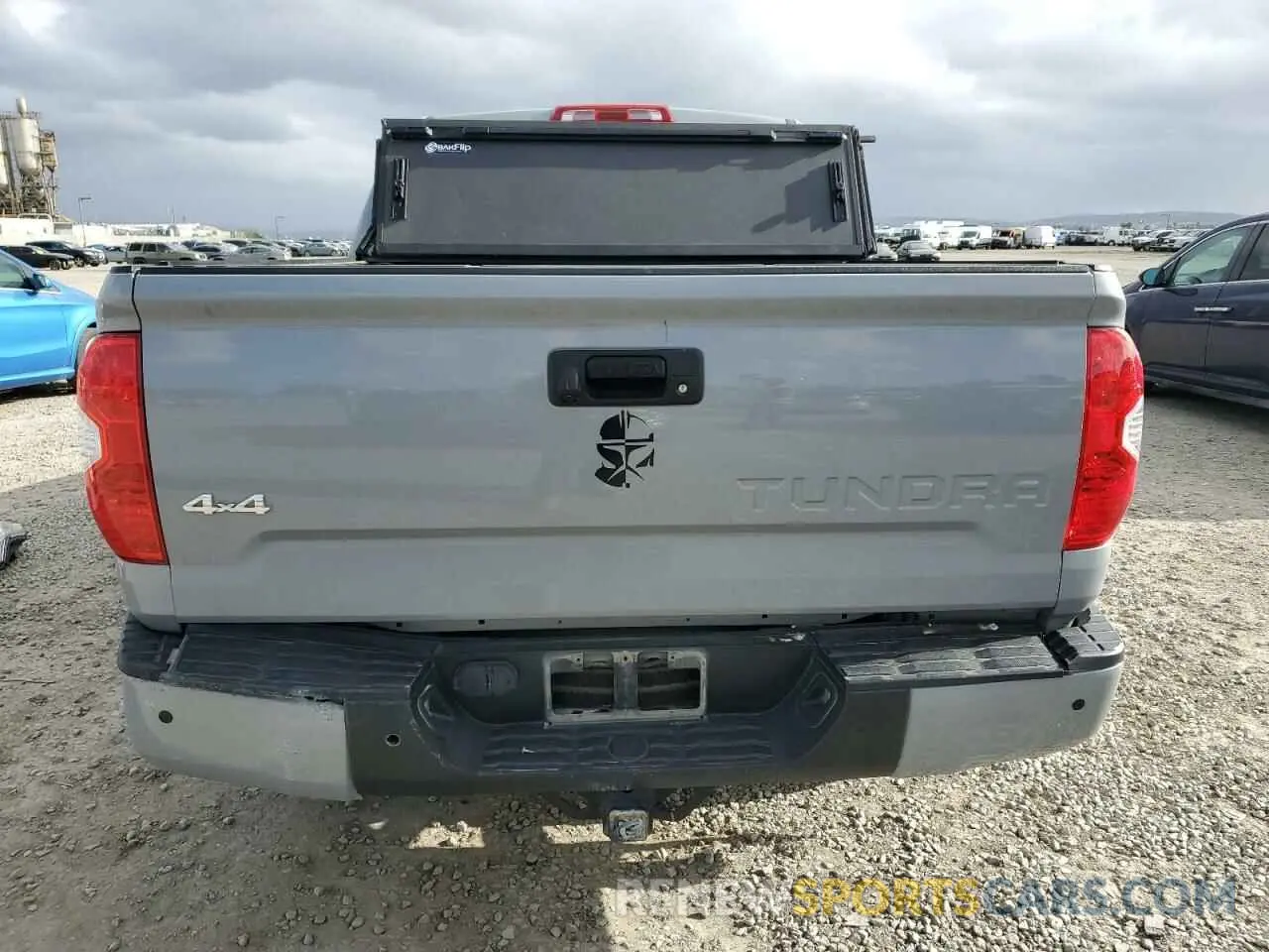6 Photograph of a damaged car 5TFHY5F14KX812677 TOYOTA TUNDRA 2019