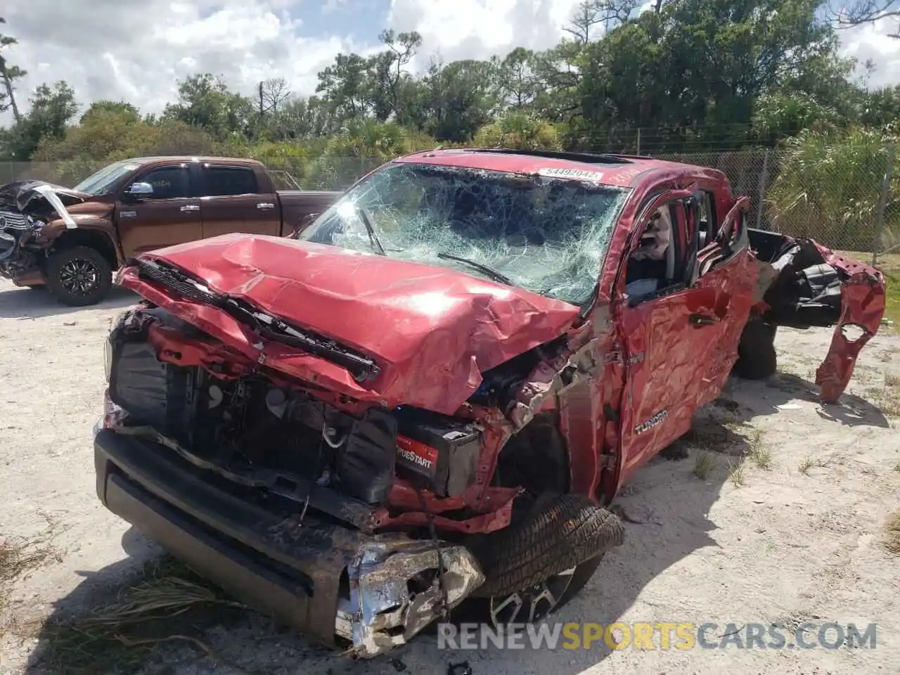 9 Photograph of a damaged car 5TFHY5F14KX815997 TOYOTA TUNDRA 2019