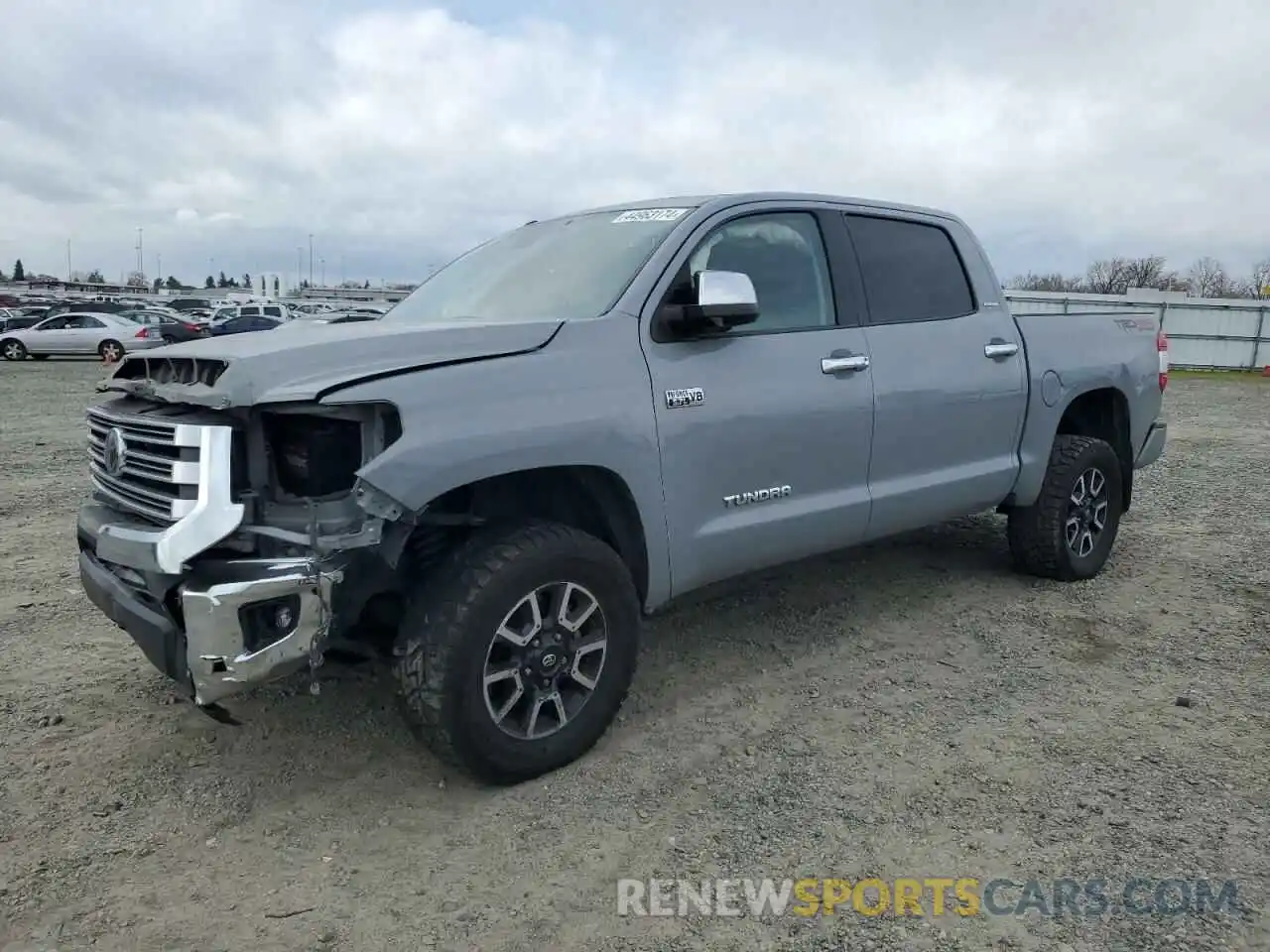 1 Photograph of a damaged car 5TFHY5F14KX865301 TOYOTA TUNDRA 2019