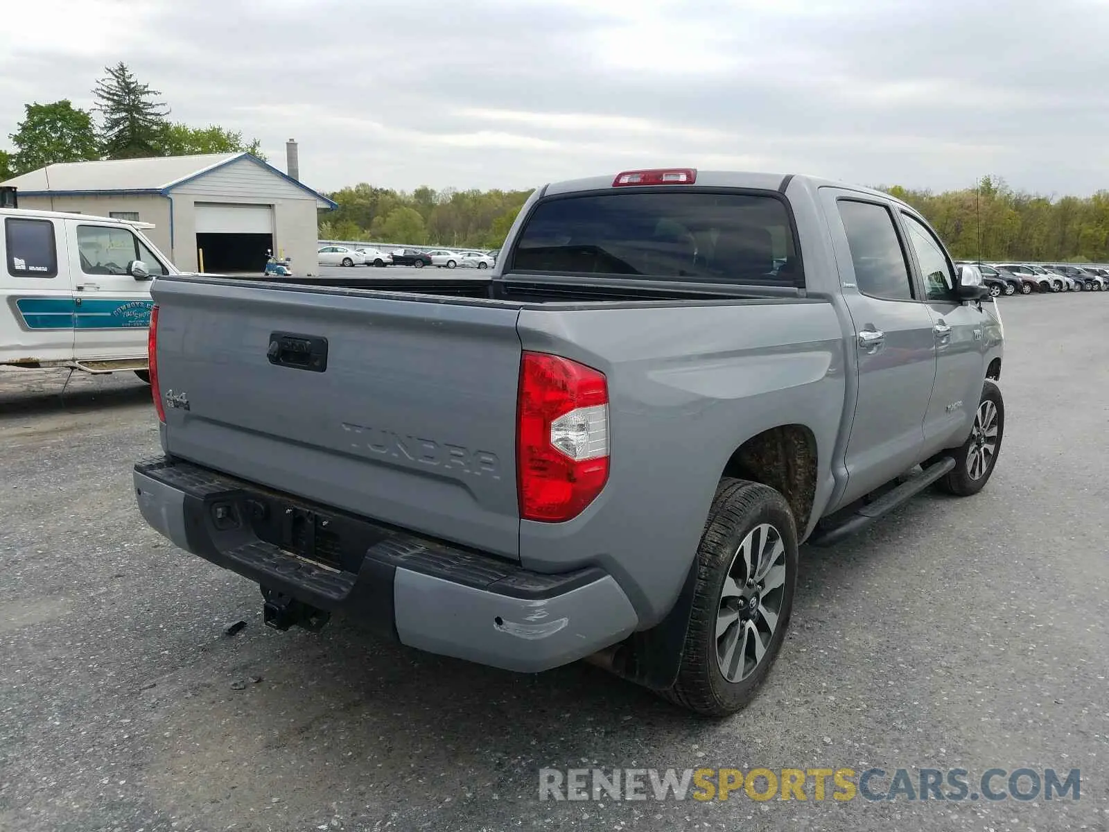 4 Photograph of a damaged car 5TFHY5F14KX870000 TOYOTA TUNDRA 2019