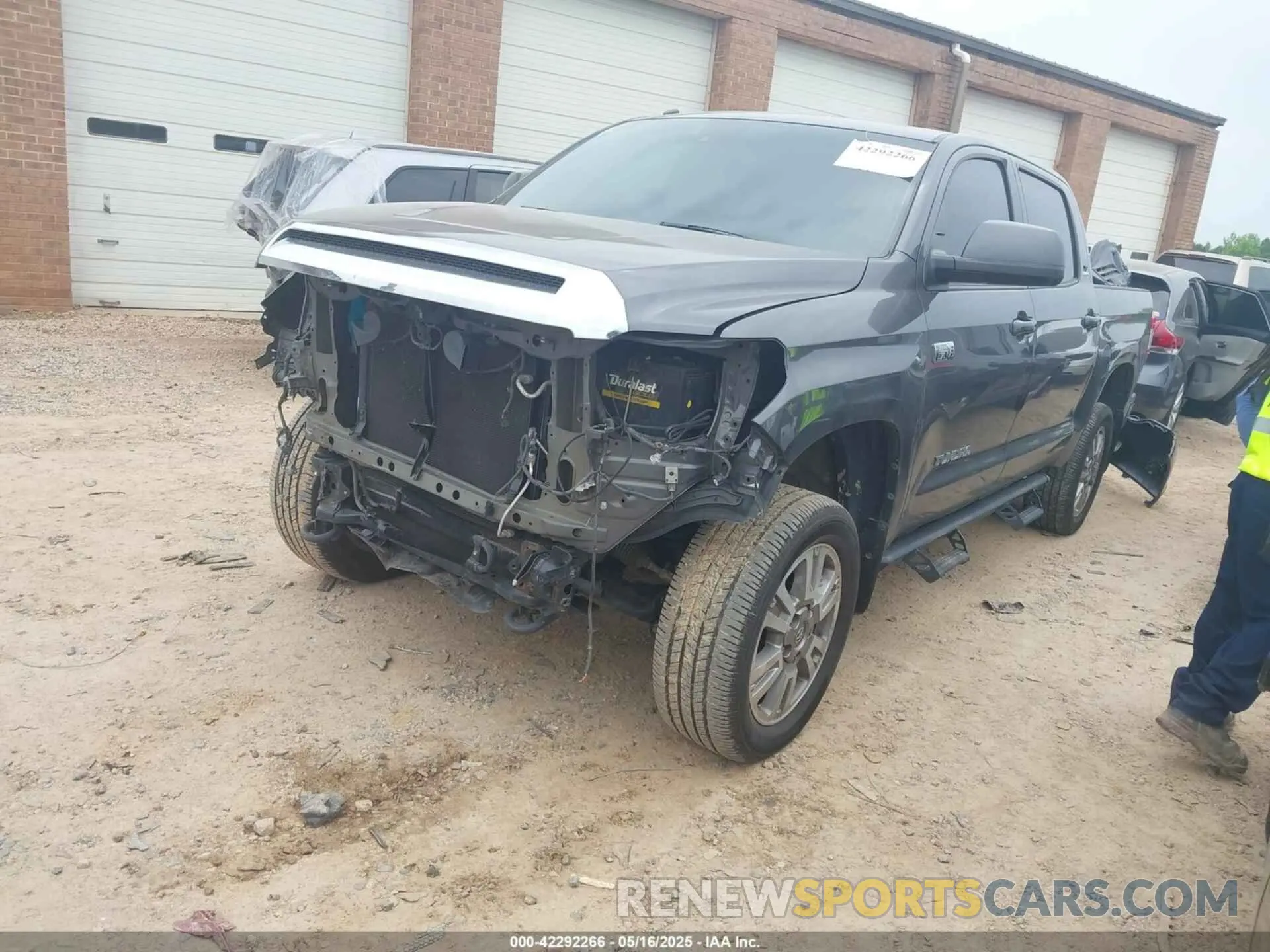 2 Photograph of a damaged car 5TFHY5F15KX777874 TOYOTA TUNDRA 2019