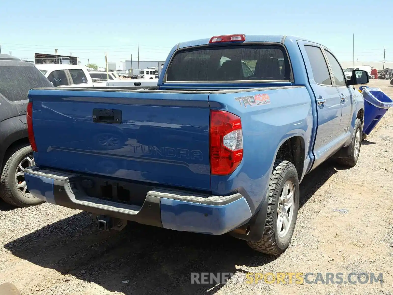 4 Photograph of a damaged car 5TFHY5F16KX842599 TOYOTA TUNDRA 2019