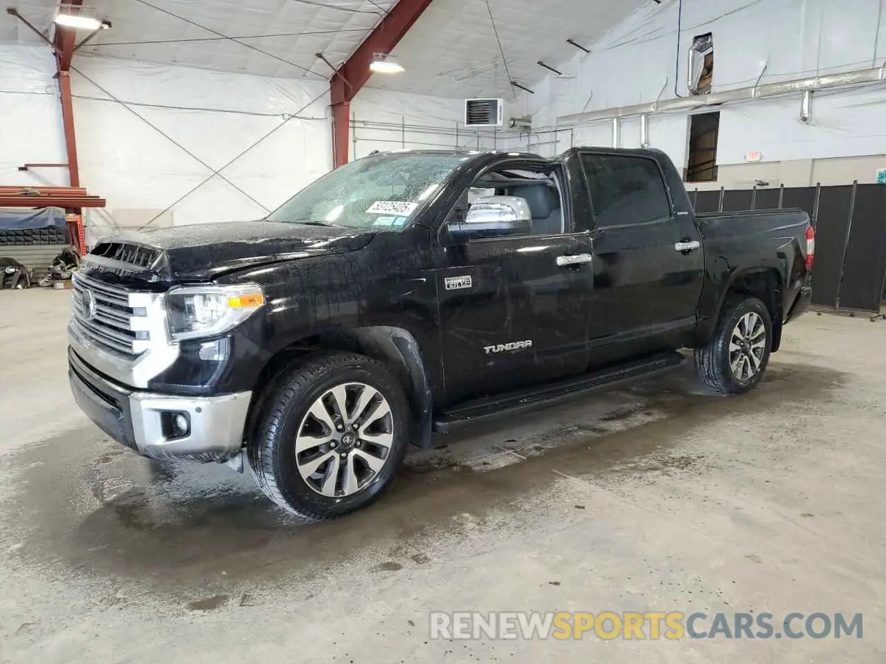 1 Photograph of a damaged car 5TFHY5F16KX862240 TOYOTA TUNDRA 2019