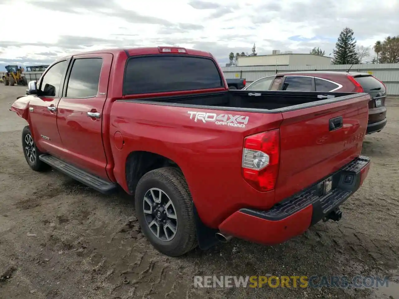 3 Photograph of a damaged car 5TFHY5F17KX796944 TOYOTA TUNDRA 2019