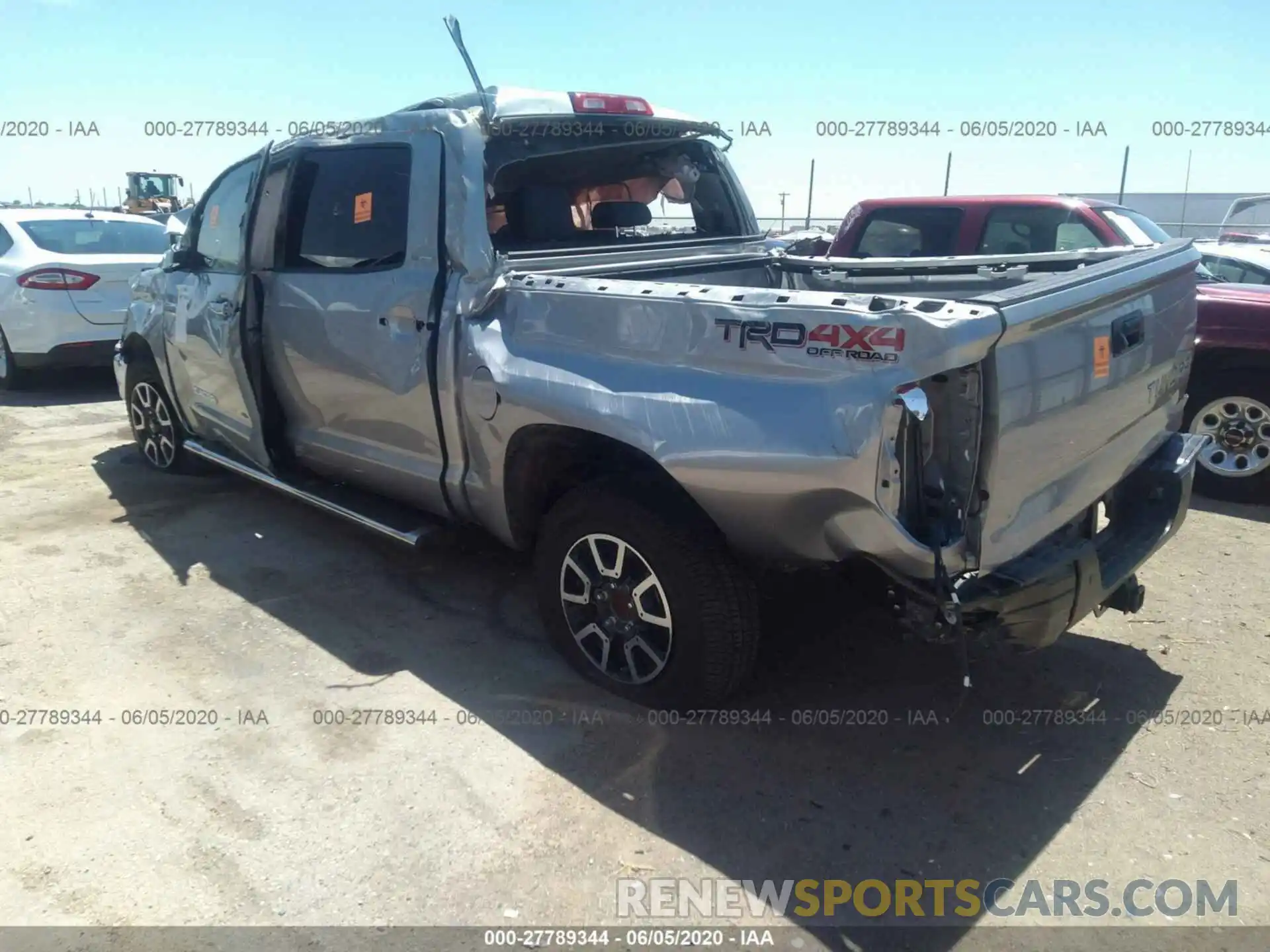 3 Photograph of a damaged car 5TFHY5F17KX800880 TOYOTA TUNDRA 2019