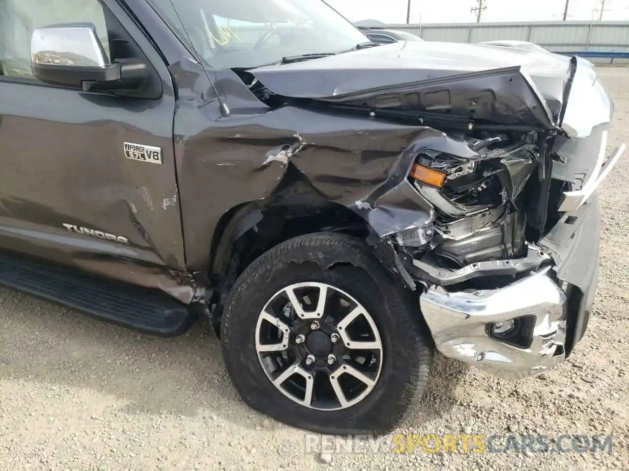 9 Photograph of a damaged car 5TFHY5F17KX818876 TOYOTA TUNDRA 2019