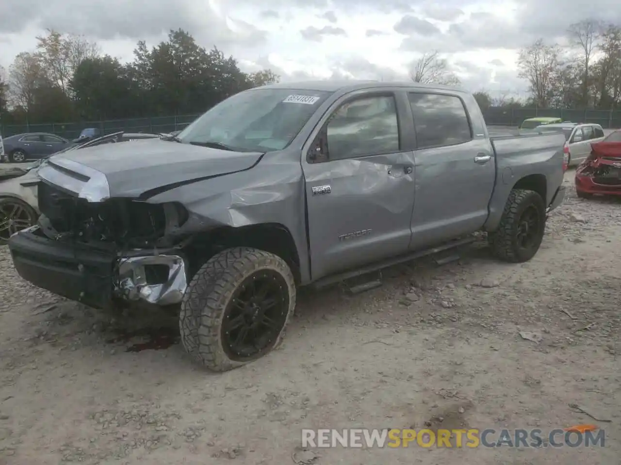 2 Photograph of a damaged car 5TFHY5F17KX832776 TOYOTA TUNDRA 2019