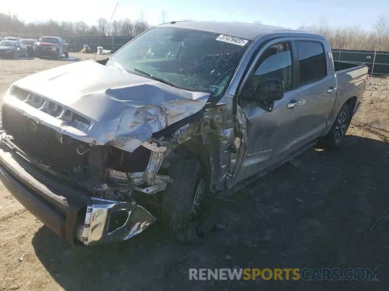 9 Photograph of a damaged car 5TFHY5F17KX856558 TOYOTA TUNDRA 2019