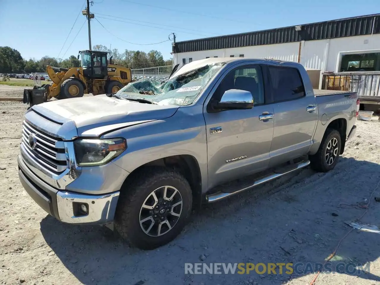 1 Photograph of a damaged car 5TFHY5F18KX802279 TOYOTA TUNDRA 2019