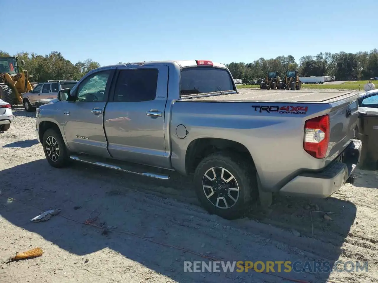 2 Photograph of a damaged car 5TFHY5F18KX802279 TOYOTA TUNDRA 2019