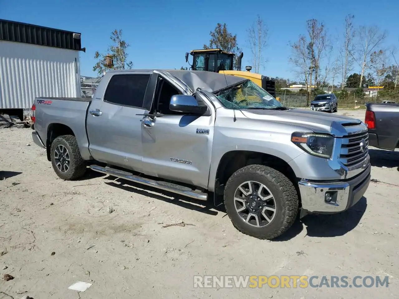 4 Photograph of a damaged car 5TFHY5F18KX802279 TOYOTA TUNDRA 2019