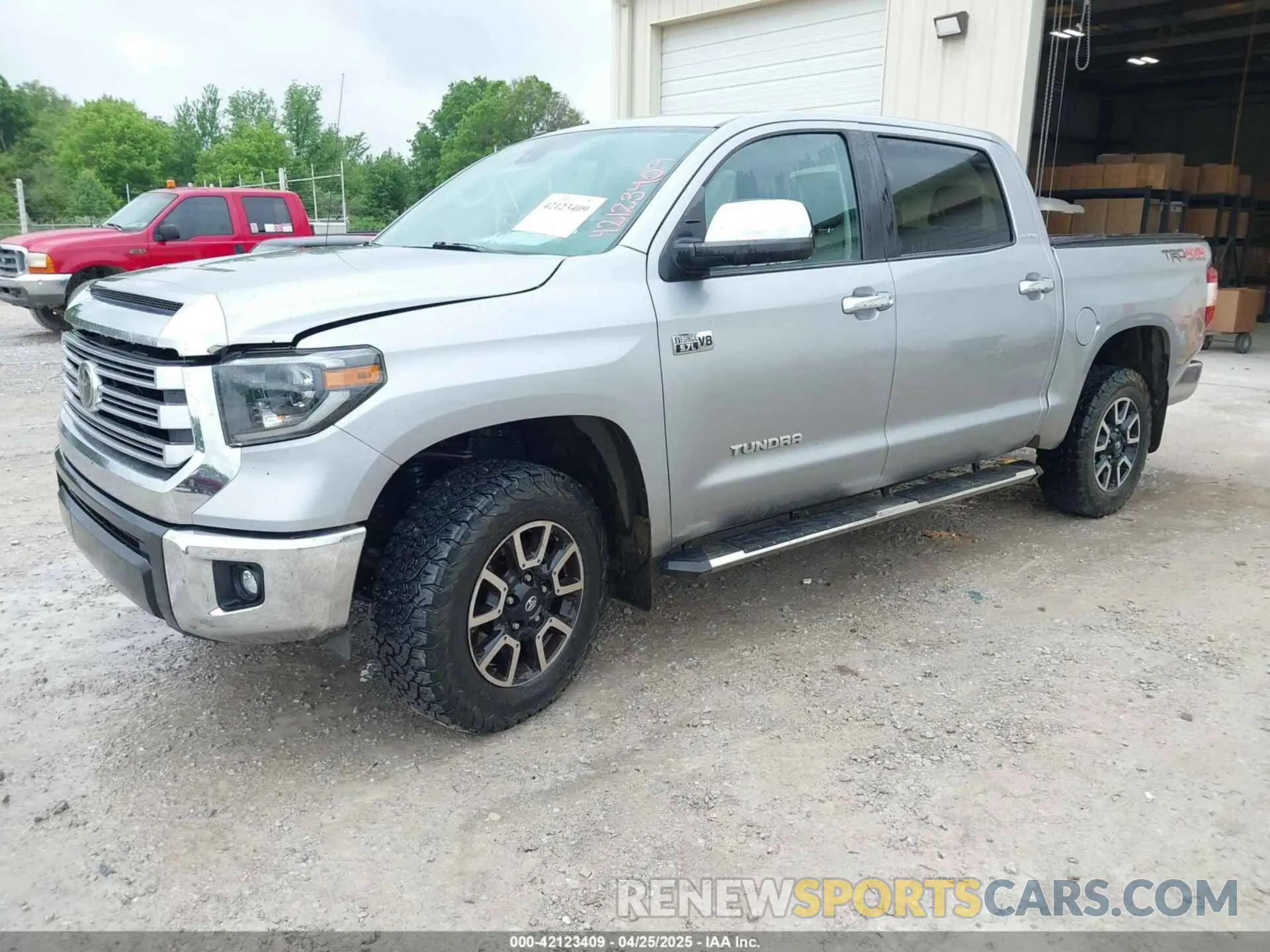 2 Photograph of a damaged car 5TFHY5F1XKX797358 TOYOTA TUNDRA 2019