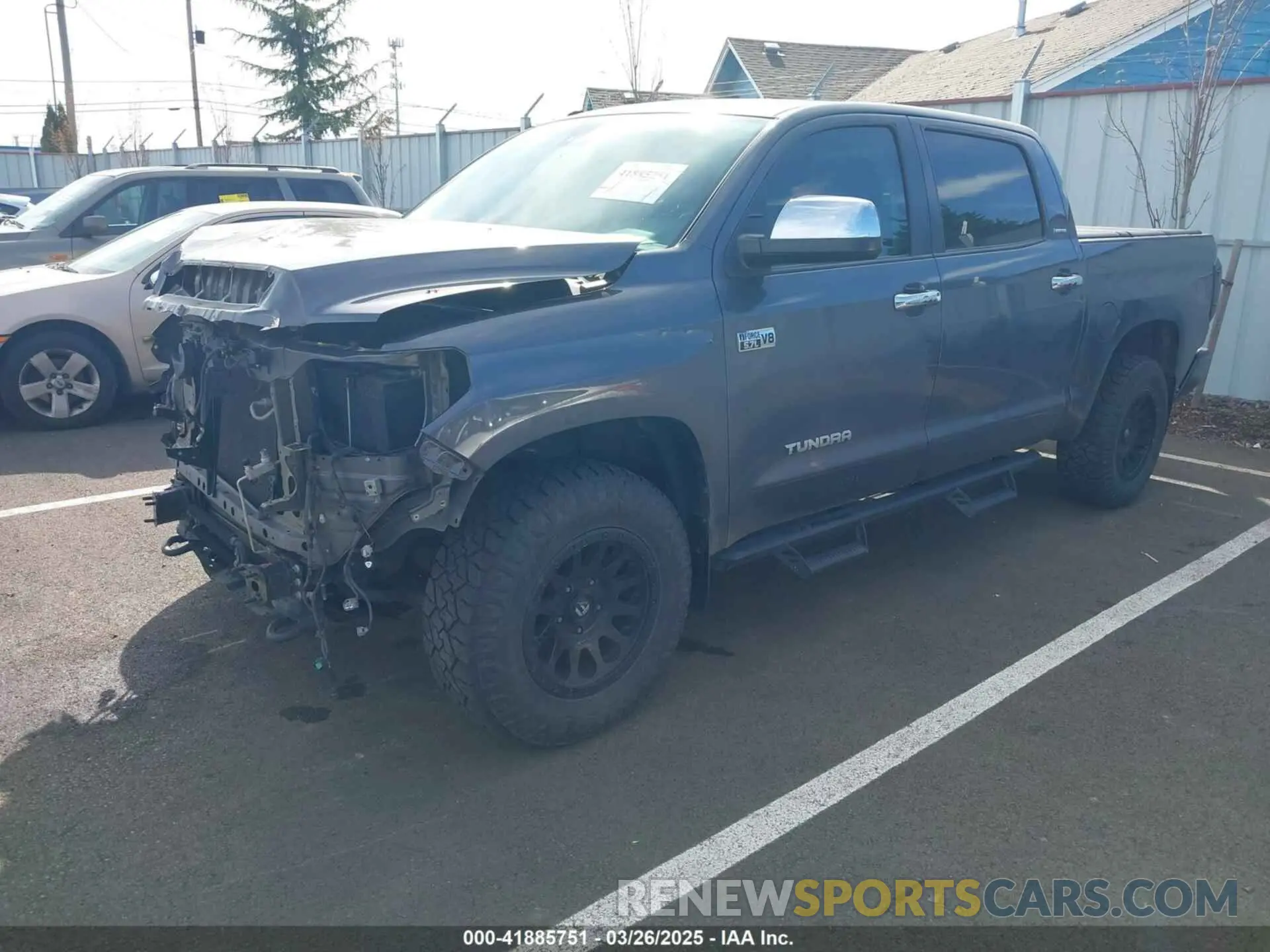 2 Photograph of a damaged car 5TFHY5F1XKX800565 TOYOTA TUNDRA 2019