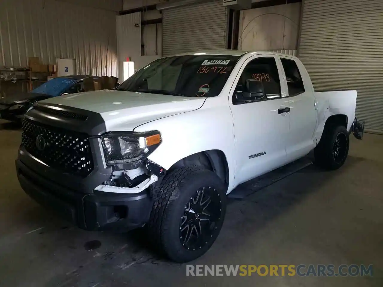 2 Photograph of a damaged car 5TFRM5F10KX136972 TOYOTA TUNDRA 2019