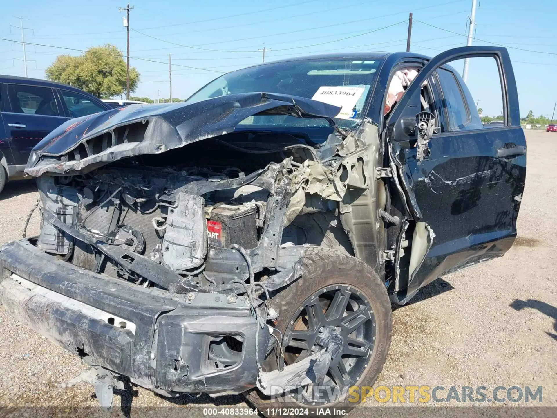 6 Photograph of a damaged car 5TFRM5F10KX143467 TOYOTA TUNDRA 2019