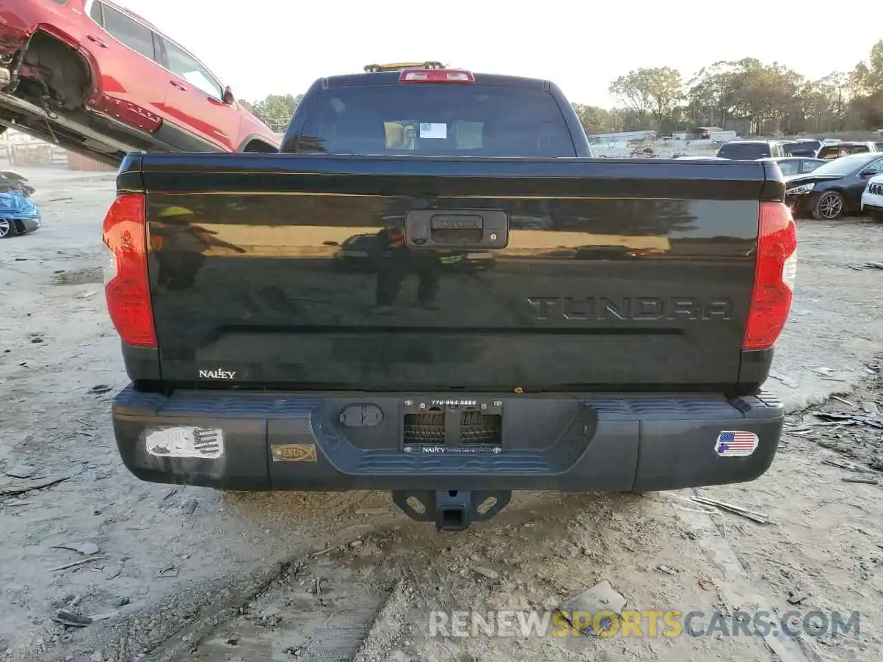 6 Photograph of a damaged car 5TFRM5F11KX139041 TOYOTA TUNDRA 2019