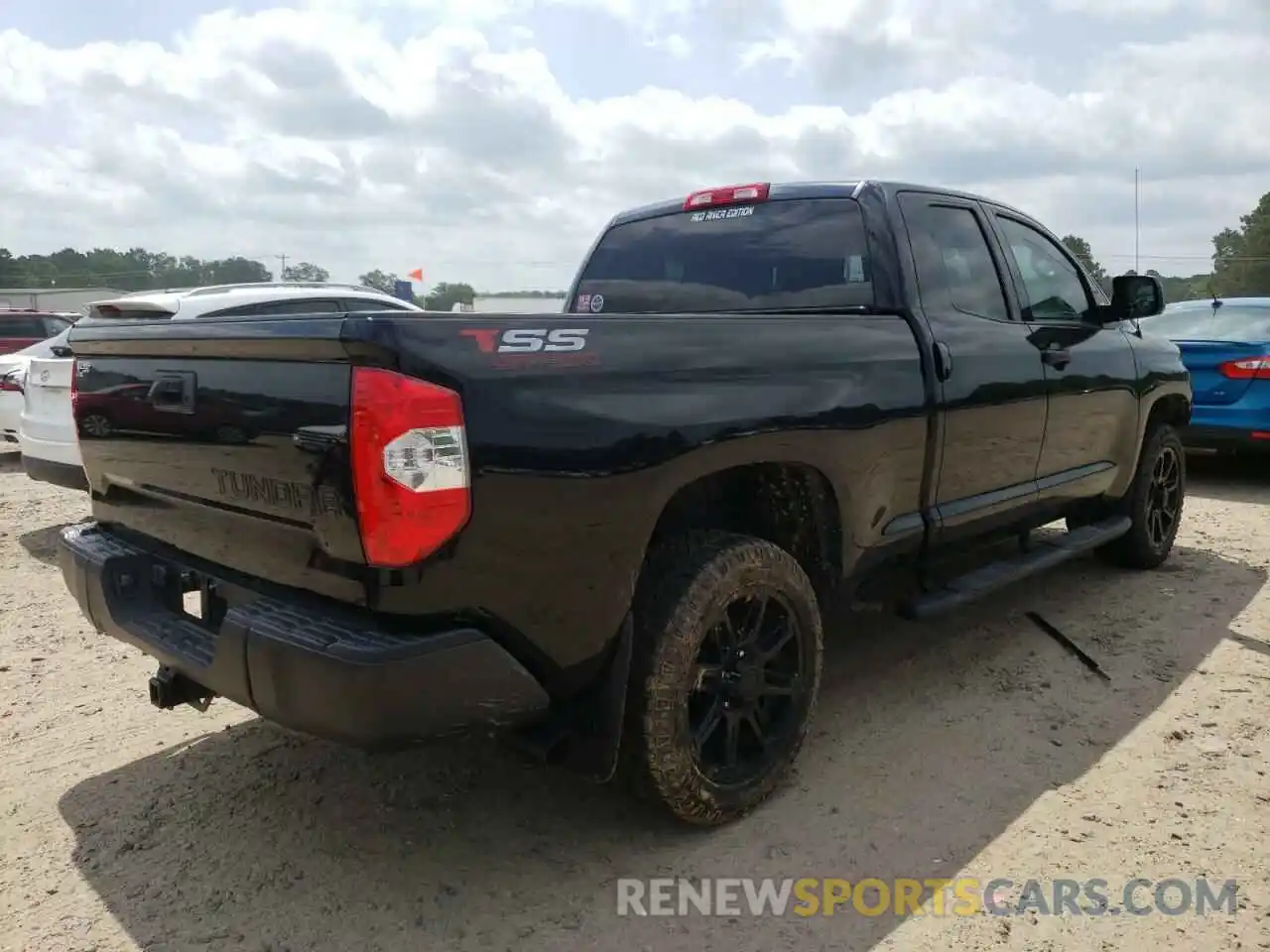 4 Photograph of a damaged car 5TFRM5F13KX139509 TOYOTA TUNDRA 2019