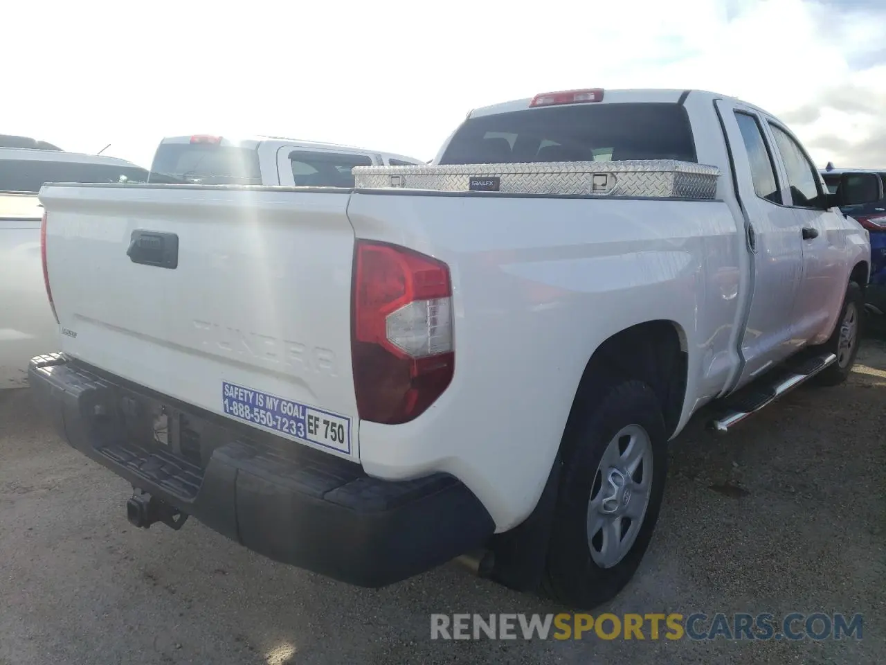 4 Photograph of a damaged car 5TFRM5F14KX138370 TOYOTA TUNDRA 2019