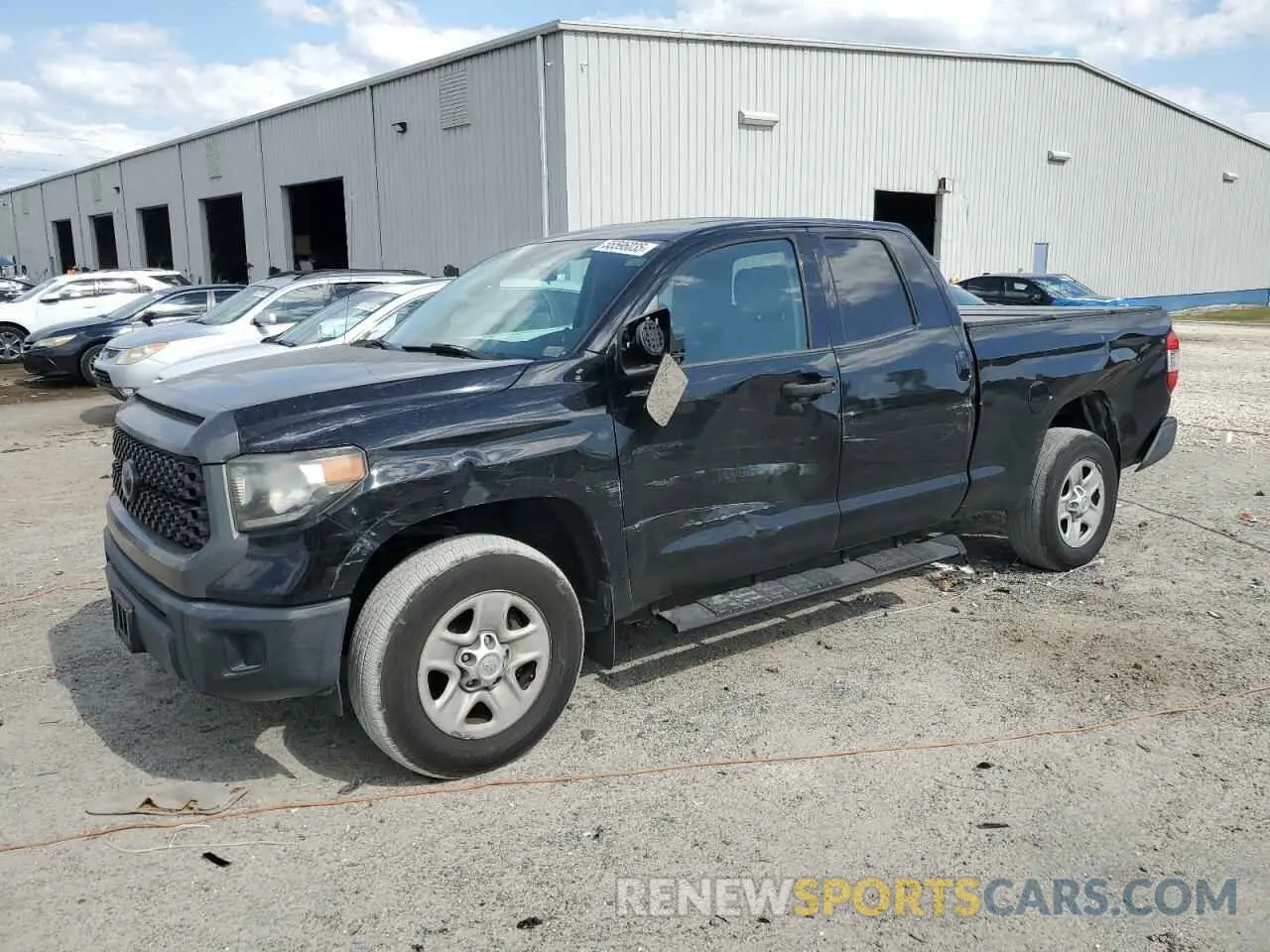 1 Photograph of a damaged car 5TFRM5F14KX139454 TOYOTA TUNDRA 2019