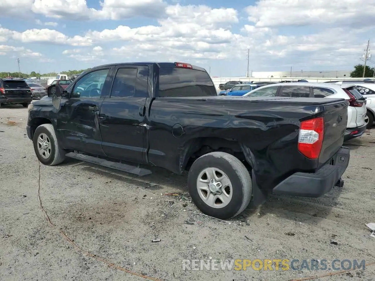 2 Photograph of a damaged car 5TFRM5F14KX139454 TOYOTA TUNDRA 2019