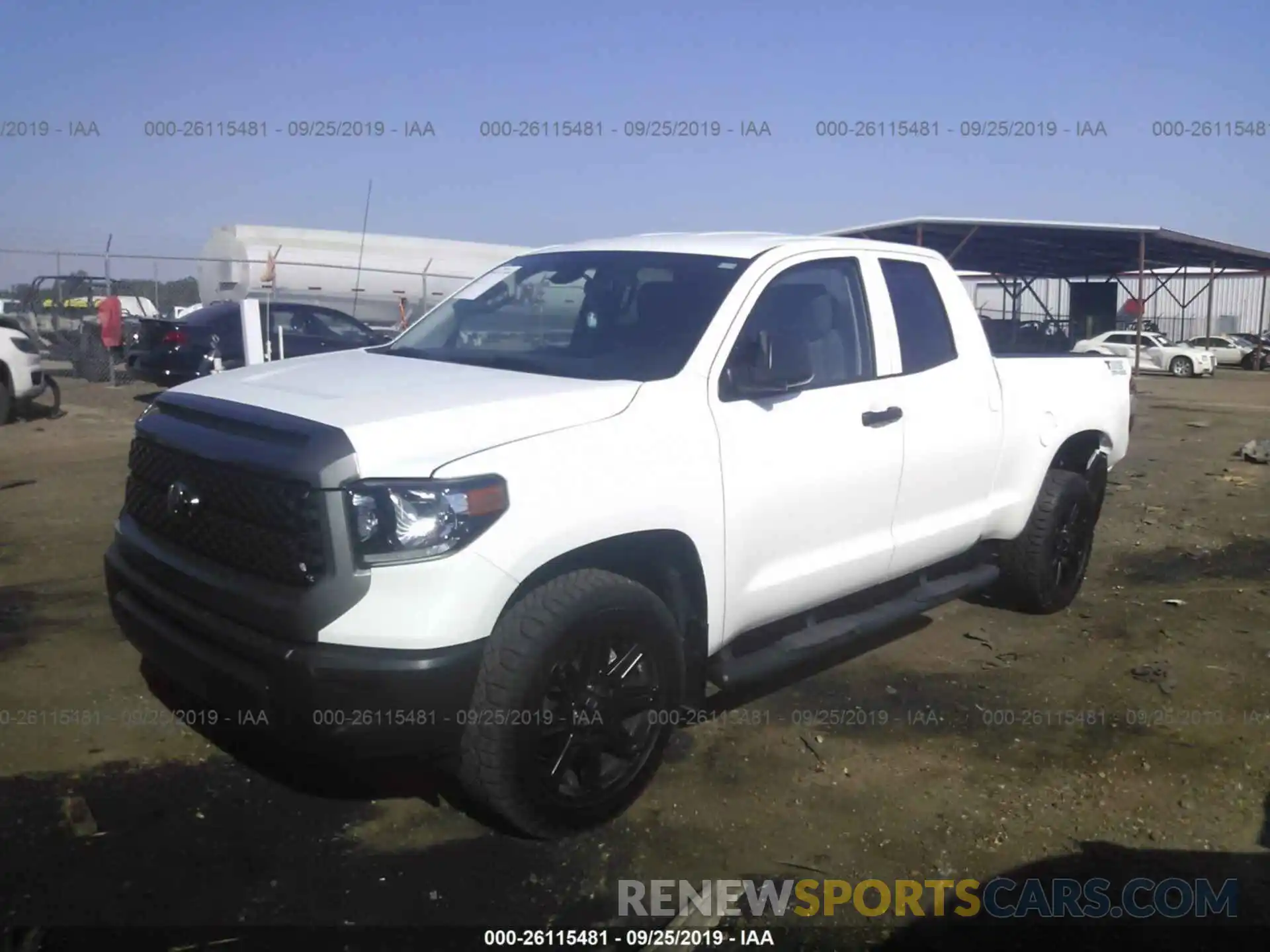 2 Photograph of a damaged car 5TFRM5F15KX139141 TOYOTA TUNDRA 2019