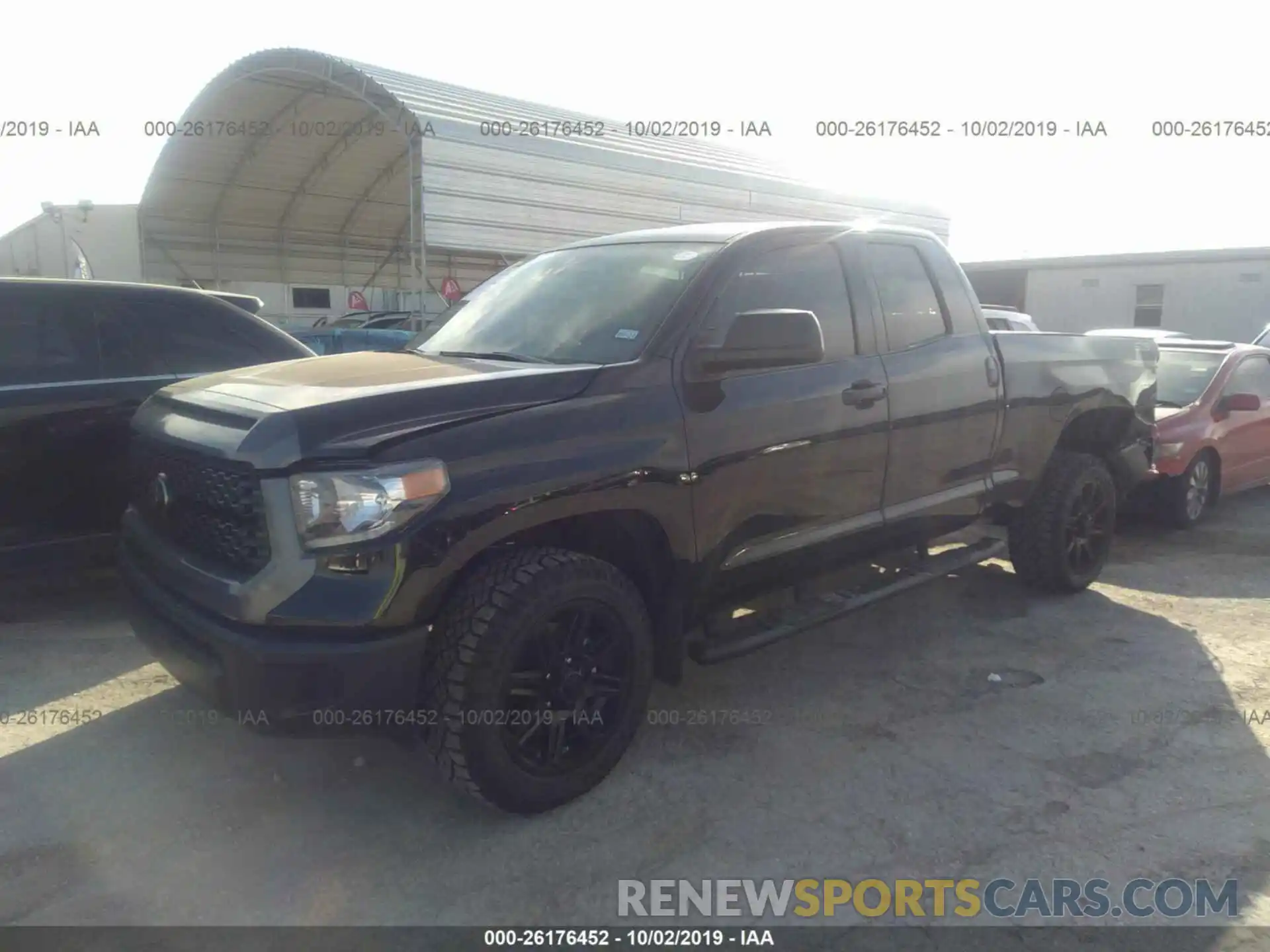 2 Photograph of a damaged car 5TFRM5F15KX143433 TOYOTA TUNDRA 2019