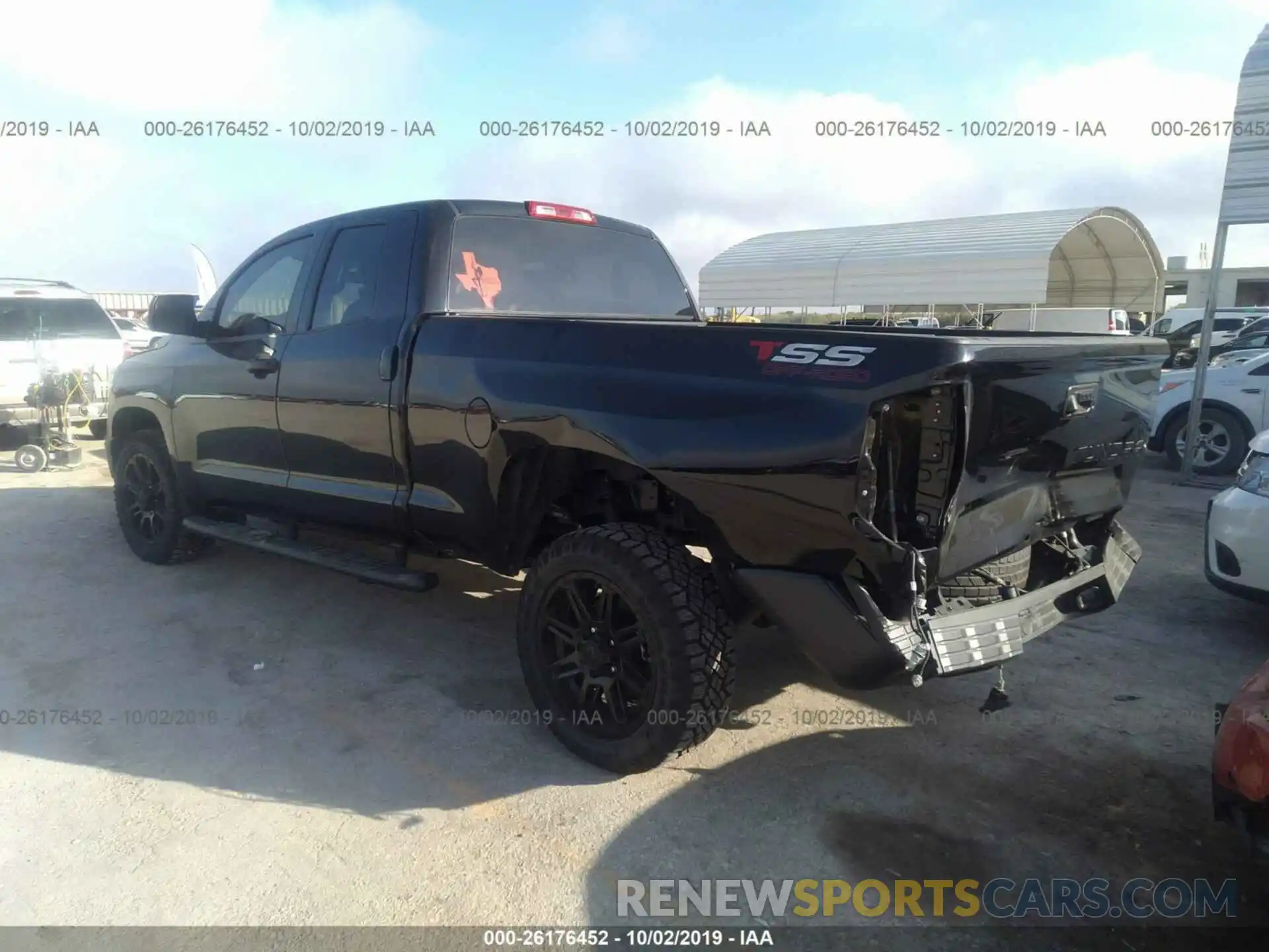 3 Photograph of a damaged car 5TFRM5F15KX143433 TOYOTA TUNDRA 2019