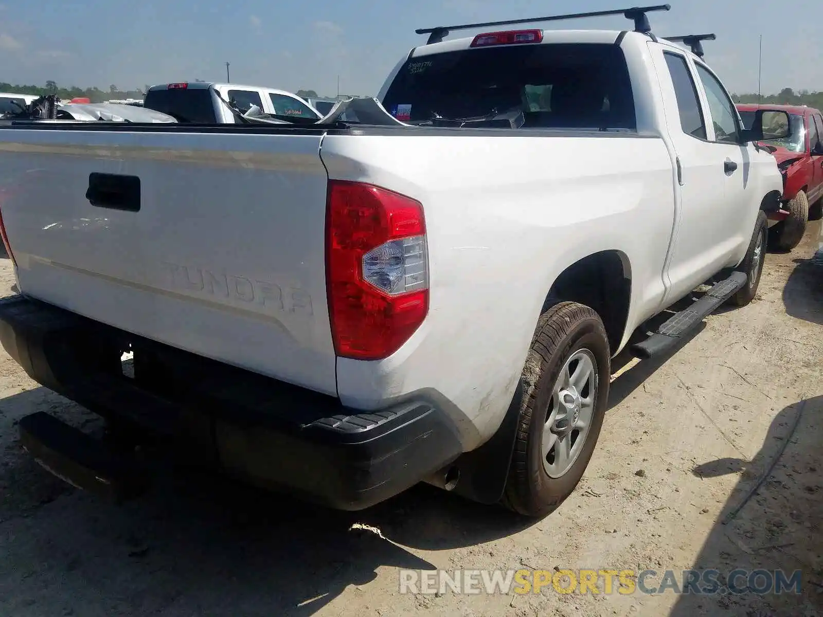 4 Photograph of a damaged car 5TFRM5F18KX135973 TOYOTA TUNDRA 2019