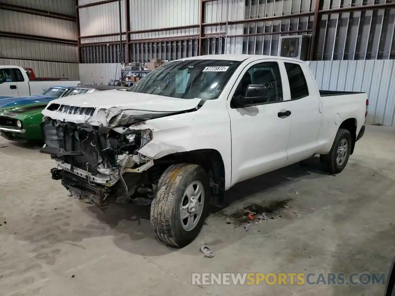 1 Photograph of a damaged car 5TFRM5F18KX138498 TOYOTA TUNDRA 2019