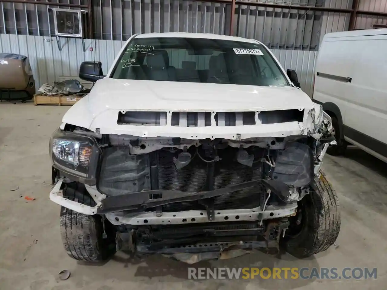 5 Photograph of a damaged car 5TFRM5F18KX138498 TOYOTA TUNDRA 2019