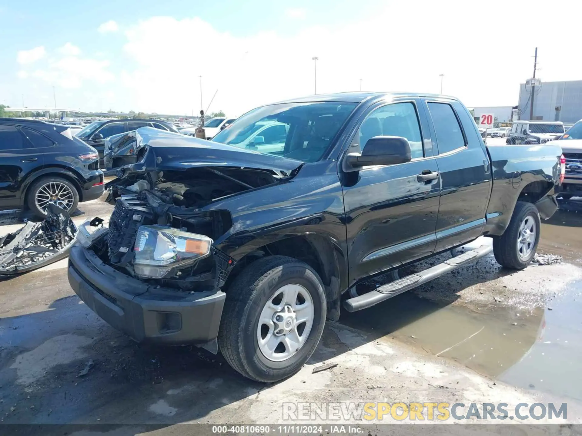 2 Photograph of a damaged car 5TFRM5F19KX139157 TOYOTA TUNDRA 2019