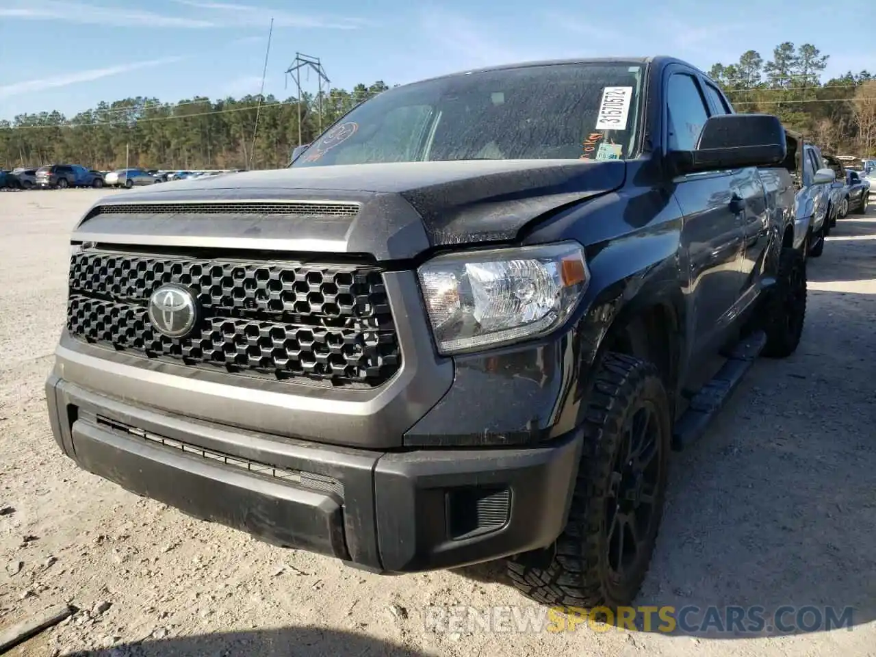 2 Photograph of a damaged car 5TFRM5F19KX141877 TOYOTA TUNDRA 2019